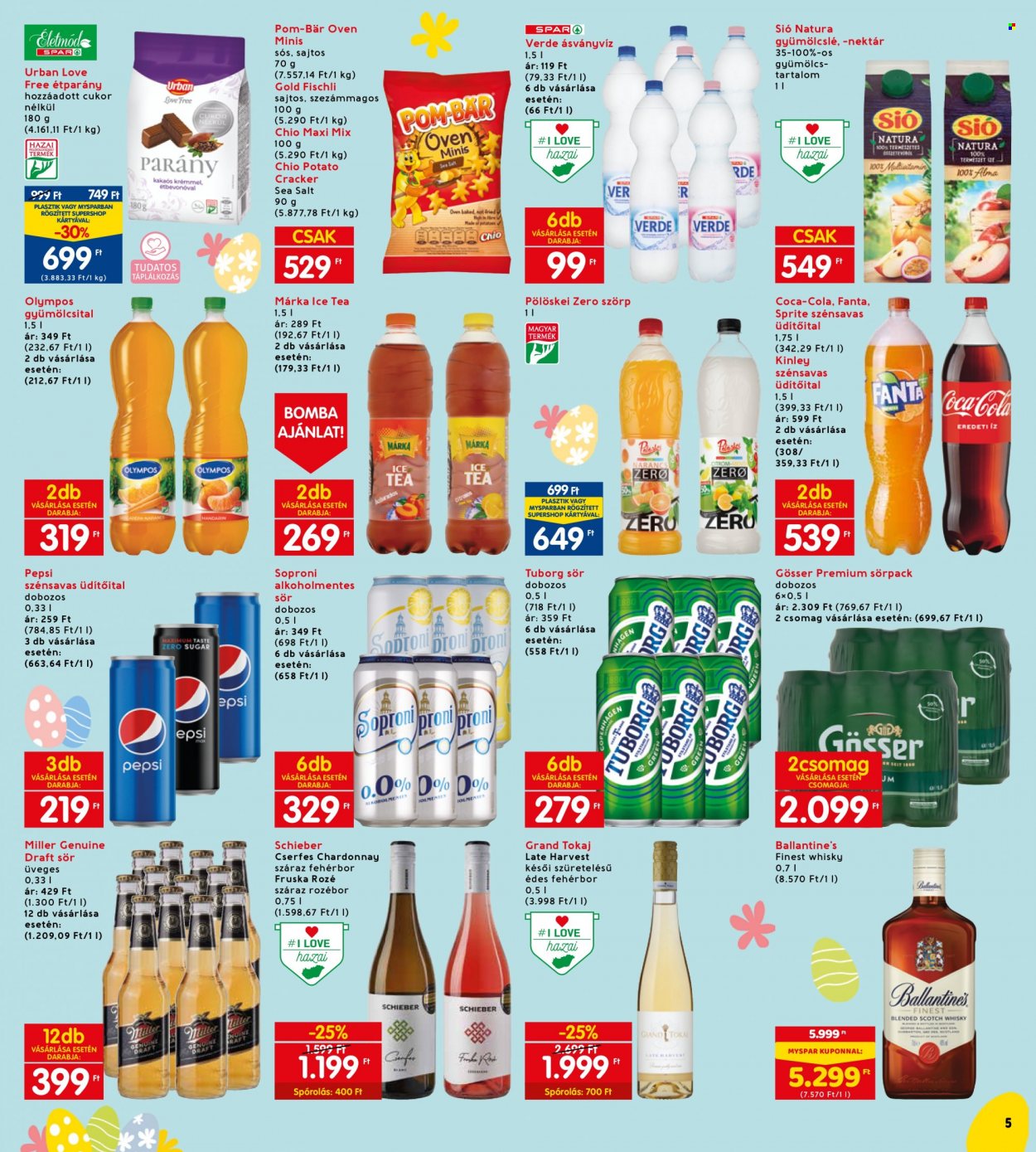 INTERSPAR akciós újságok - 2023.04.05 - 2023.04.08. Oldal 5