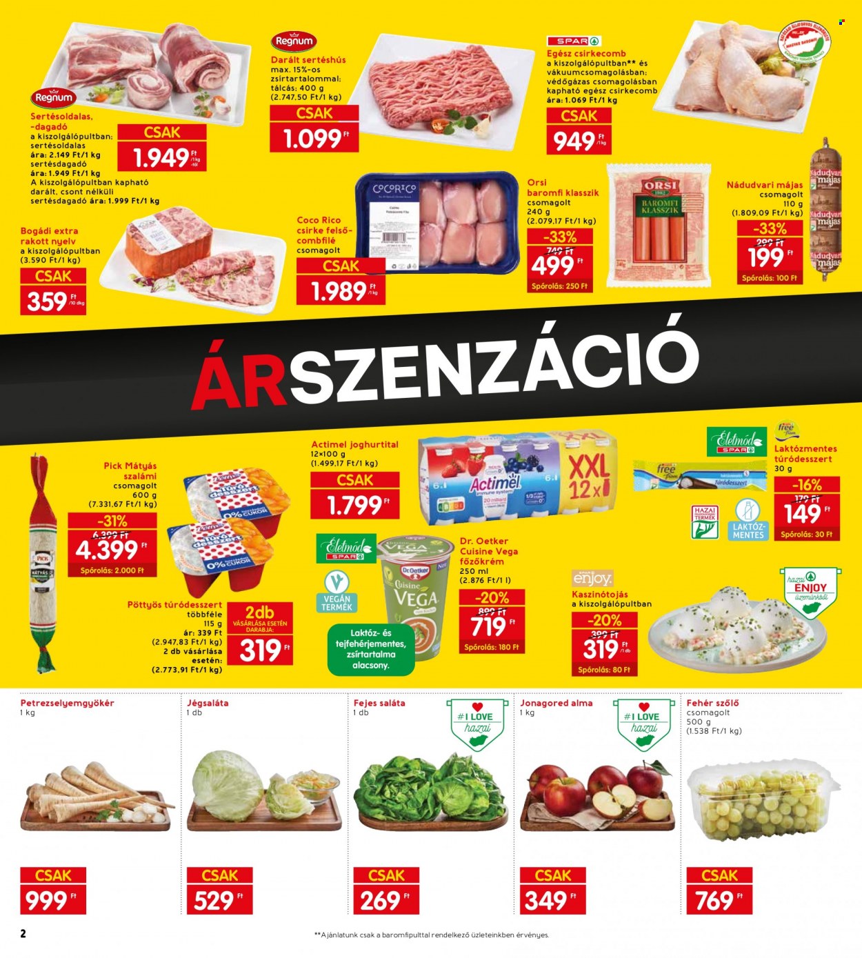 INTERSPAR akciós újságok - 2023.04.05 - 2023.04.12. Oldal 2