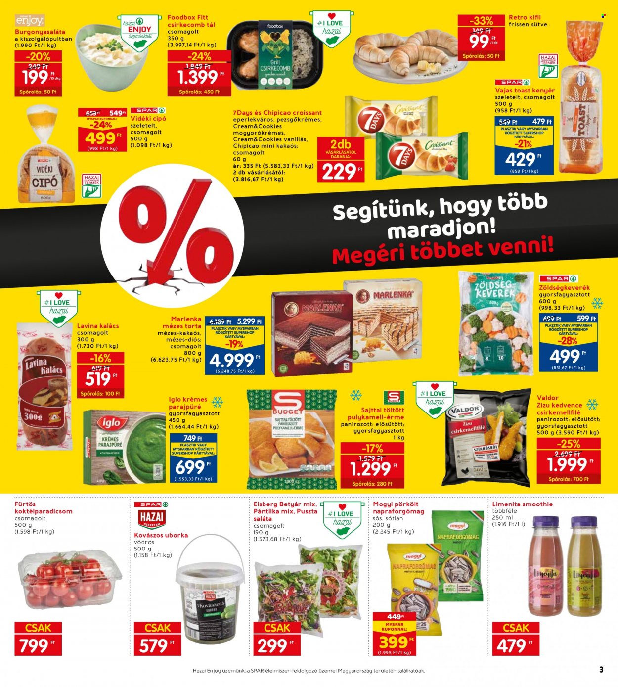 INTERSPAR akciós újságok - 2023.04.05 - 2023.04.12. Oldal 3