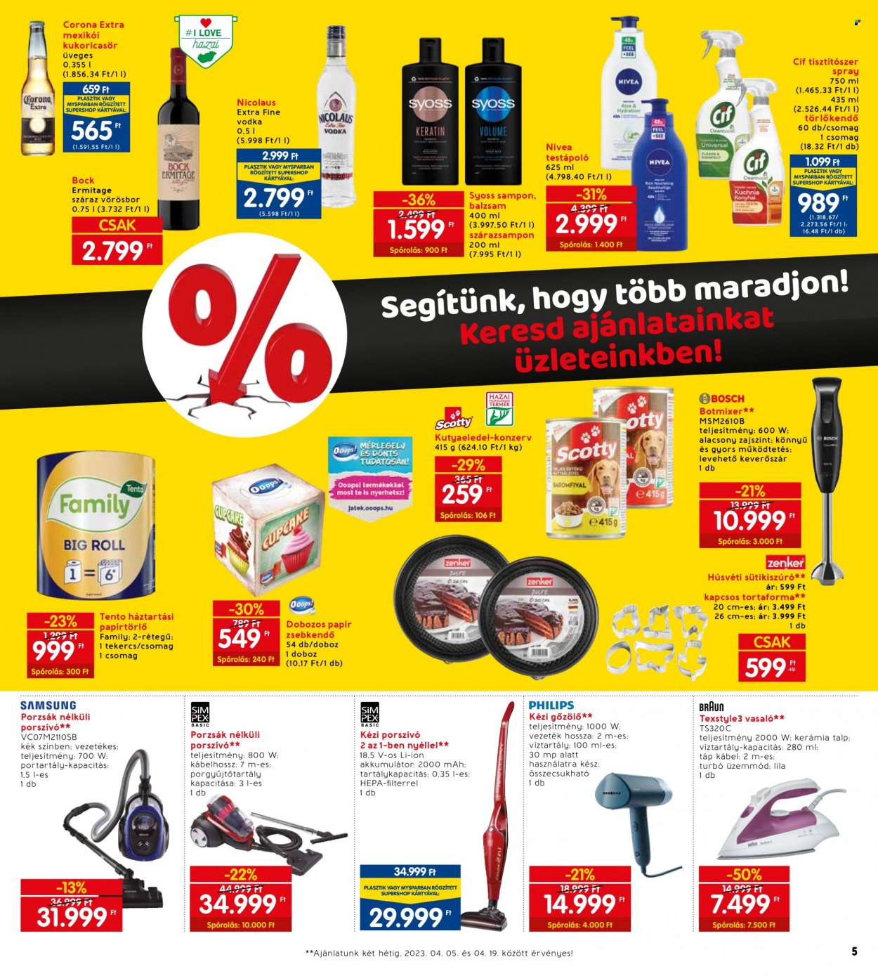 INTERSPAR akciós újságok - 2023.04.05 - 2023.04.12. Oldal 5