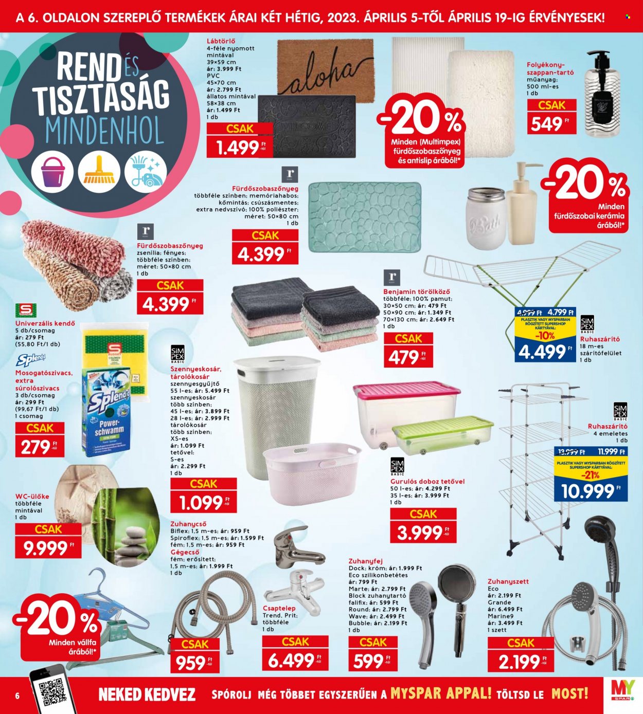 INTERSPAR akciós újságok - 2023.04.05 - 2023.04.12. Oldal 6