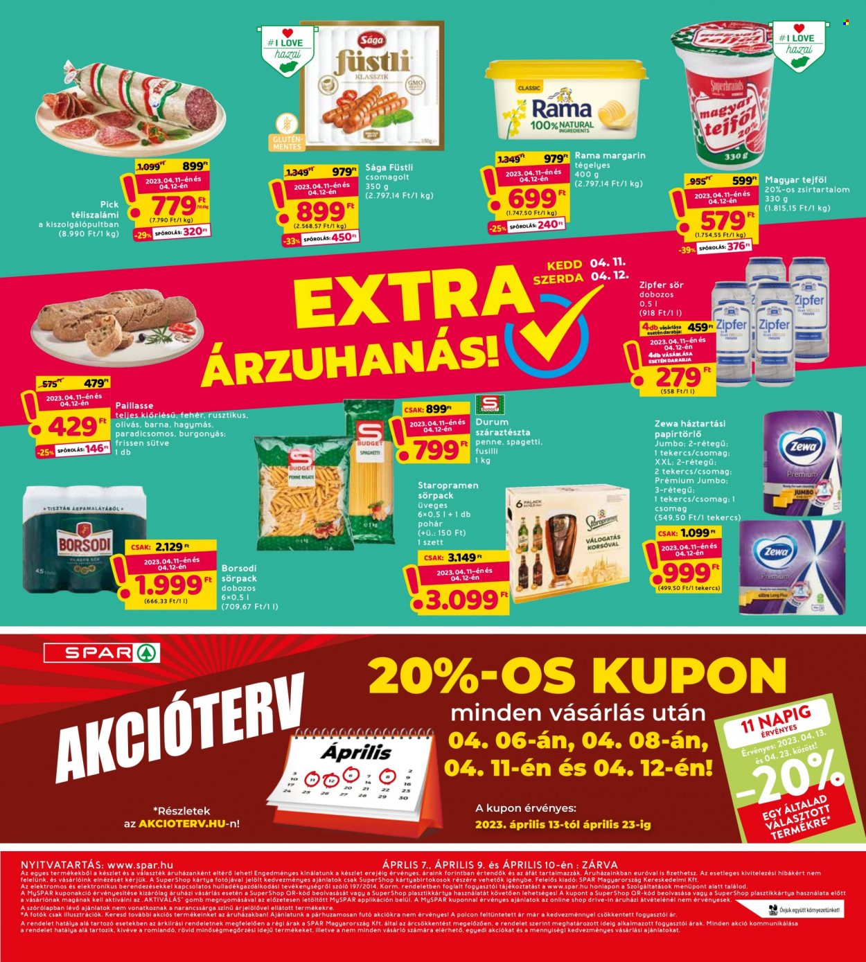 INTERSPAR akciós újságok - 2023.04.05 - 2023.04.12. Oldal 7