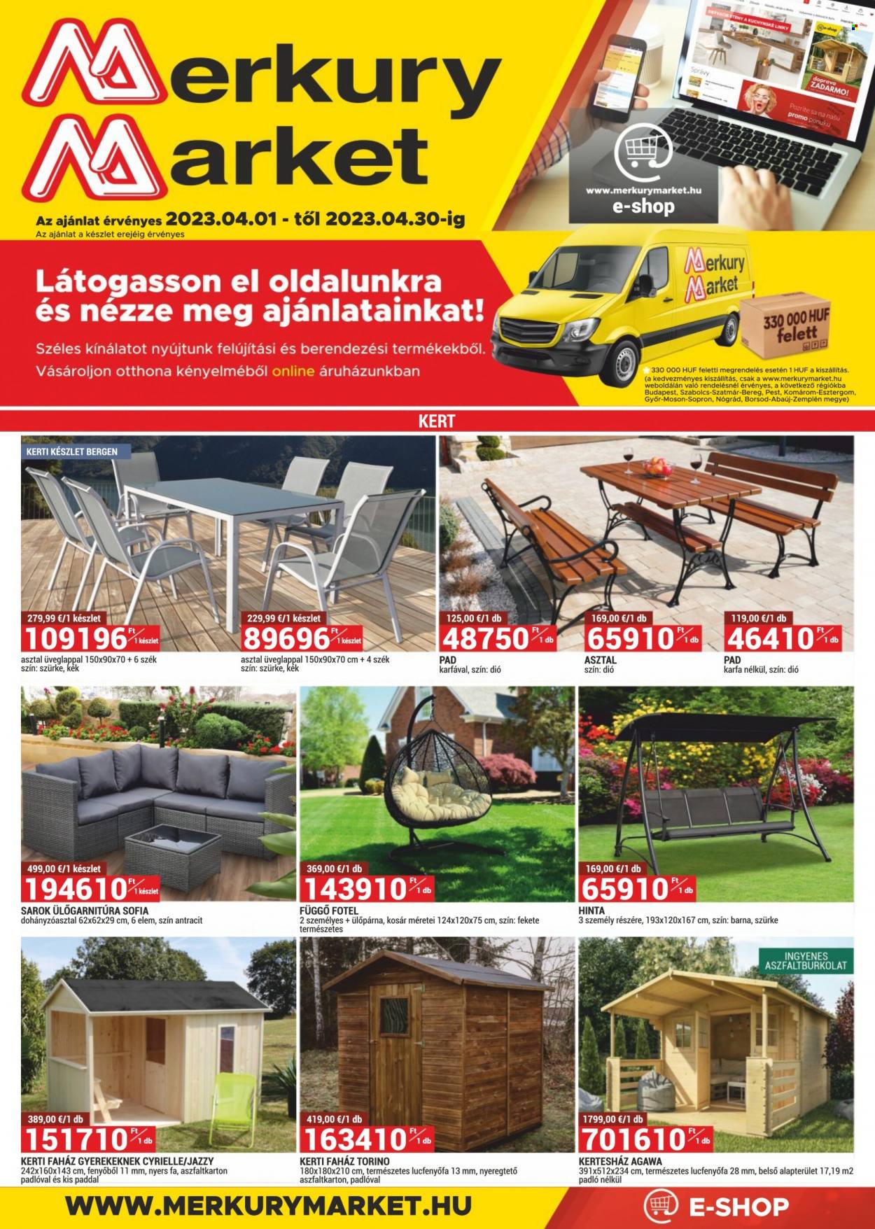 Merkury Market akciós újságok - 2023.04.01 - 2023.04.30. Oldal 1