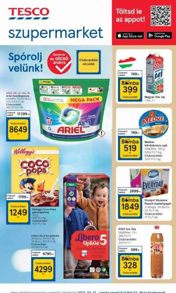Újság TESCO - 2023.04.12 - 2023.04.19.