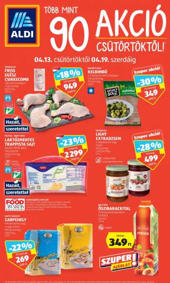 Újság Aldi - 2023.04.13 - 2023.04.19.