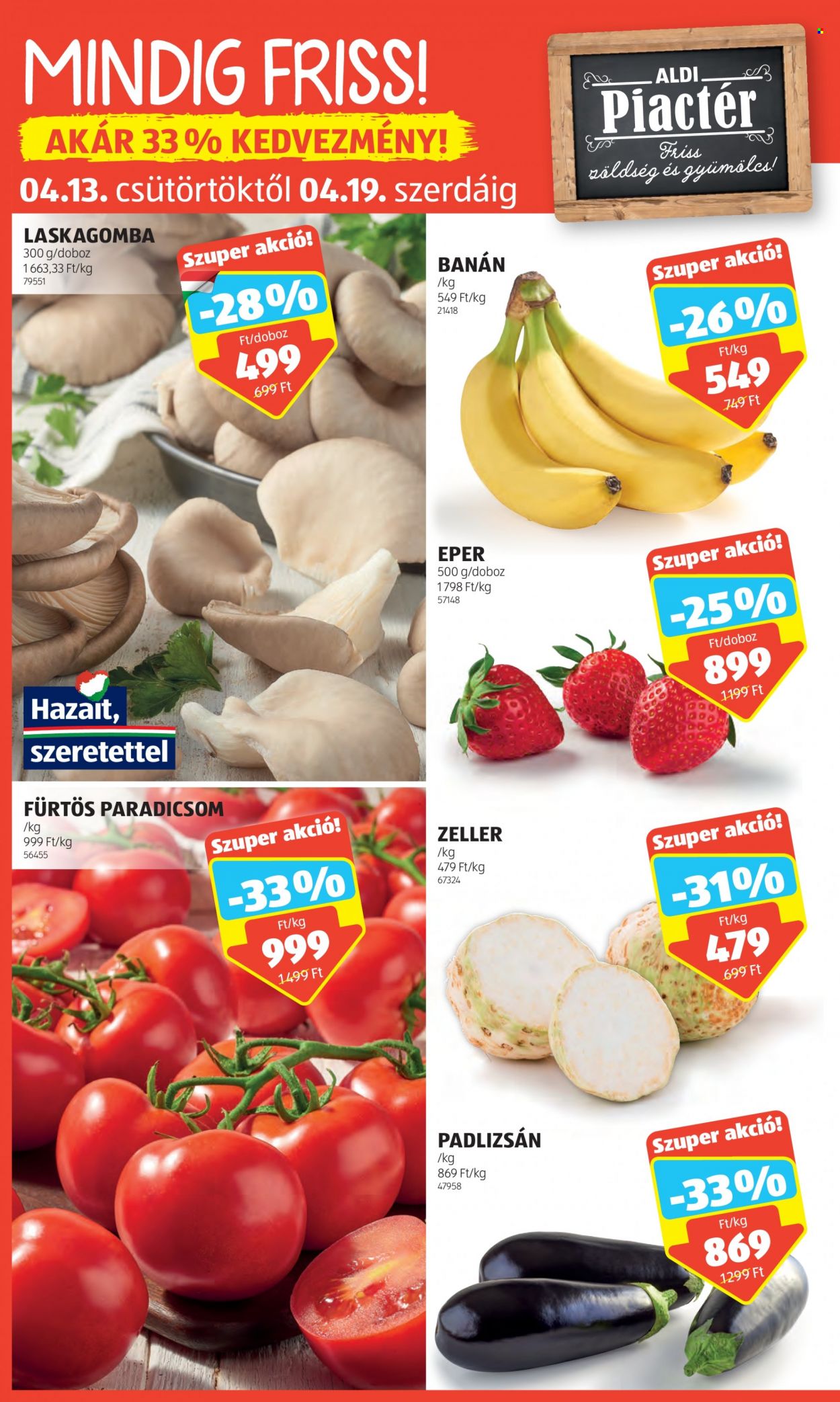 Aldi akciós újságok - 2023.04.13 - 2023.04.19. Oldal 2