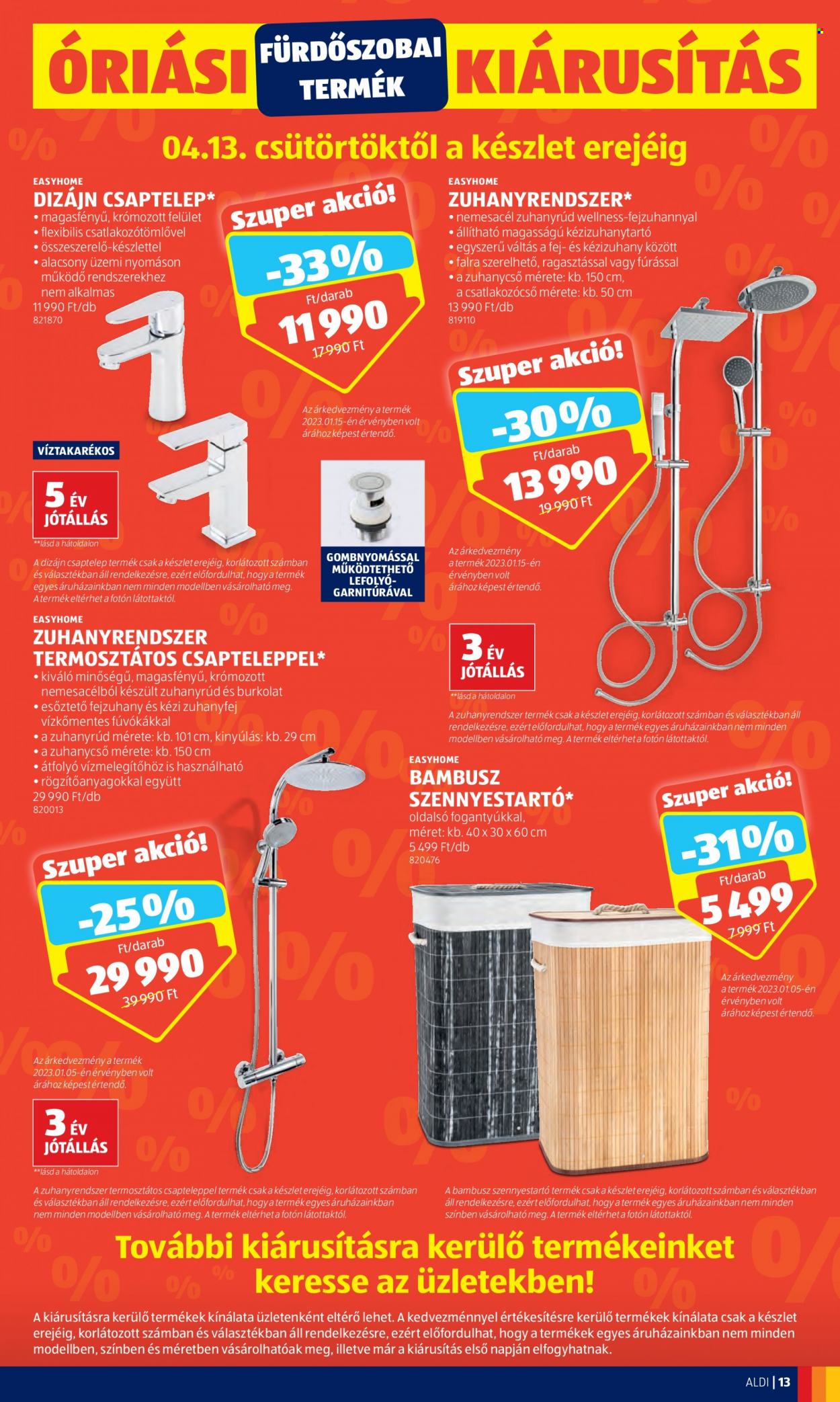 Aldi akciós újságok - 2023.04.13 - 2023.04.19. Oldal 15
