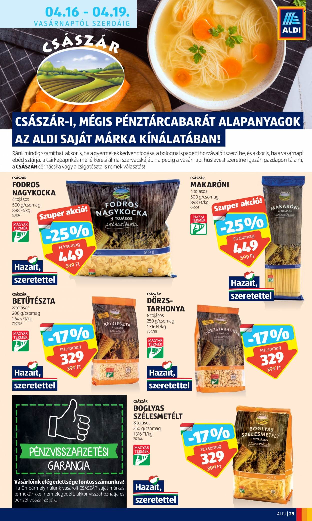 Aldi akciós újságok - 2023.04.13 - 2023.04.19. Oldal 31
