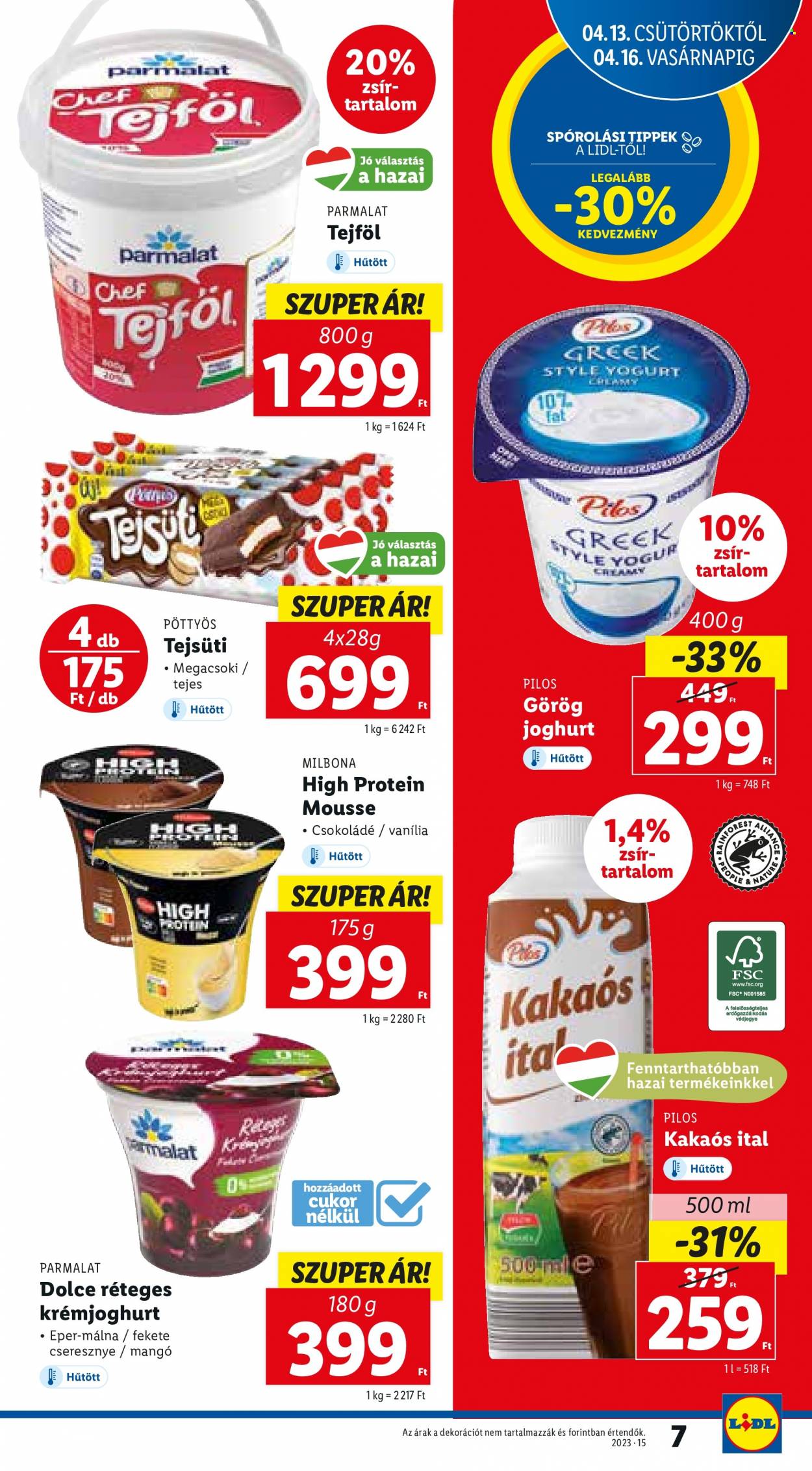 Lidl akciós újságok - 2023.04.13 - 2023.04.19. Oldal 7