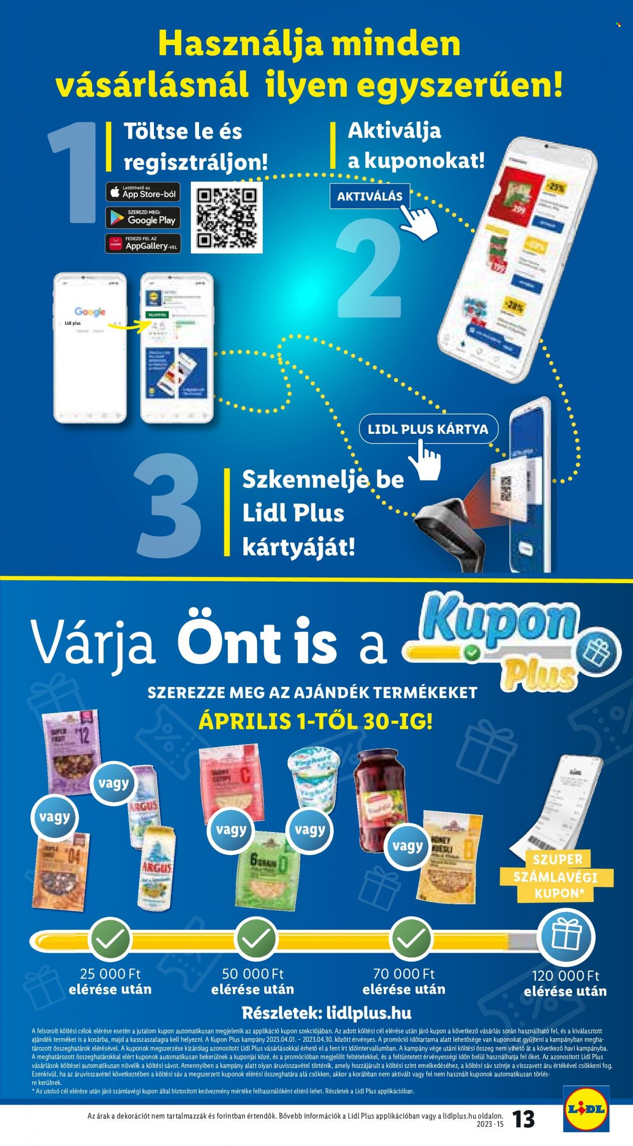 Lidl akciós újságok - 2023.04.13 - 2023.04.19. Oldal 13