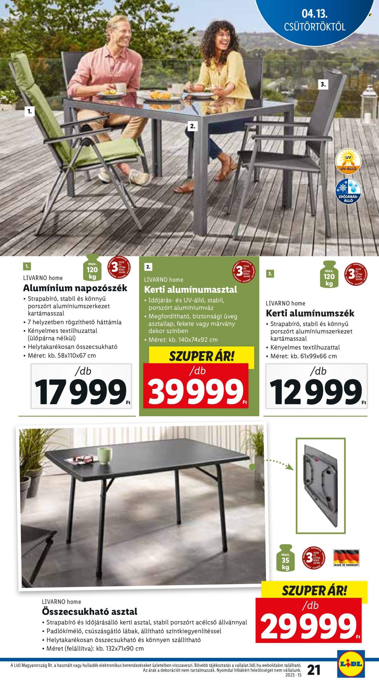 Lidl akciós újságok - 2023.04.13 - 2023.04.19. Oldal 21