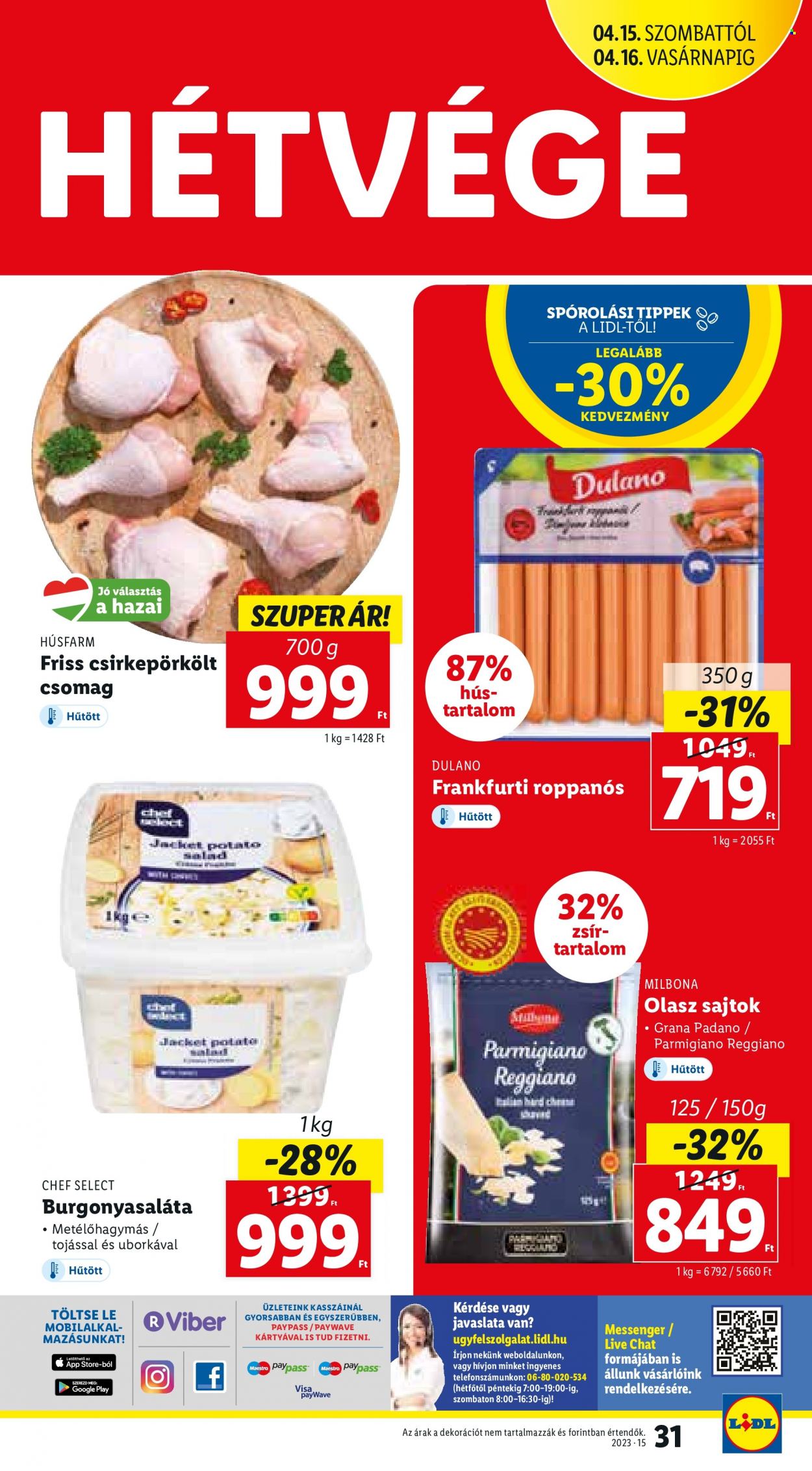 Lidl akciós újságok - 2023.04.13 - 2023.04.19. Oldal 31