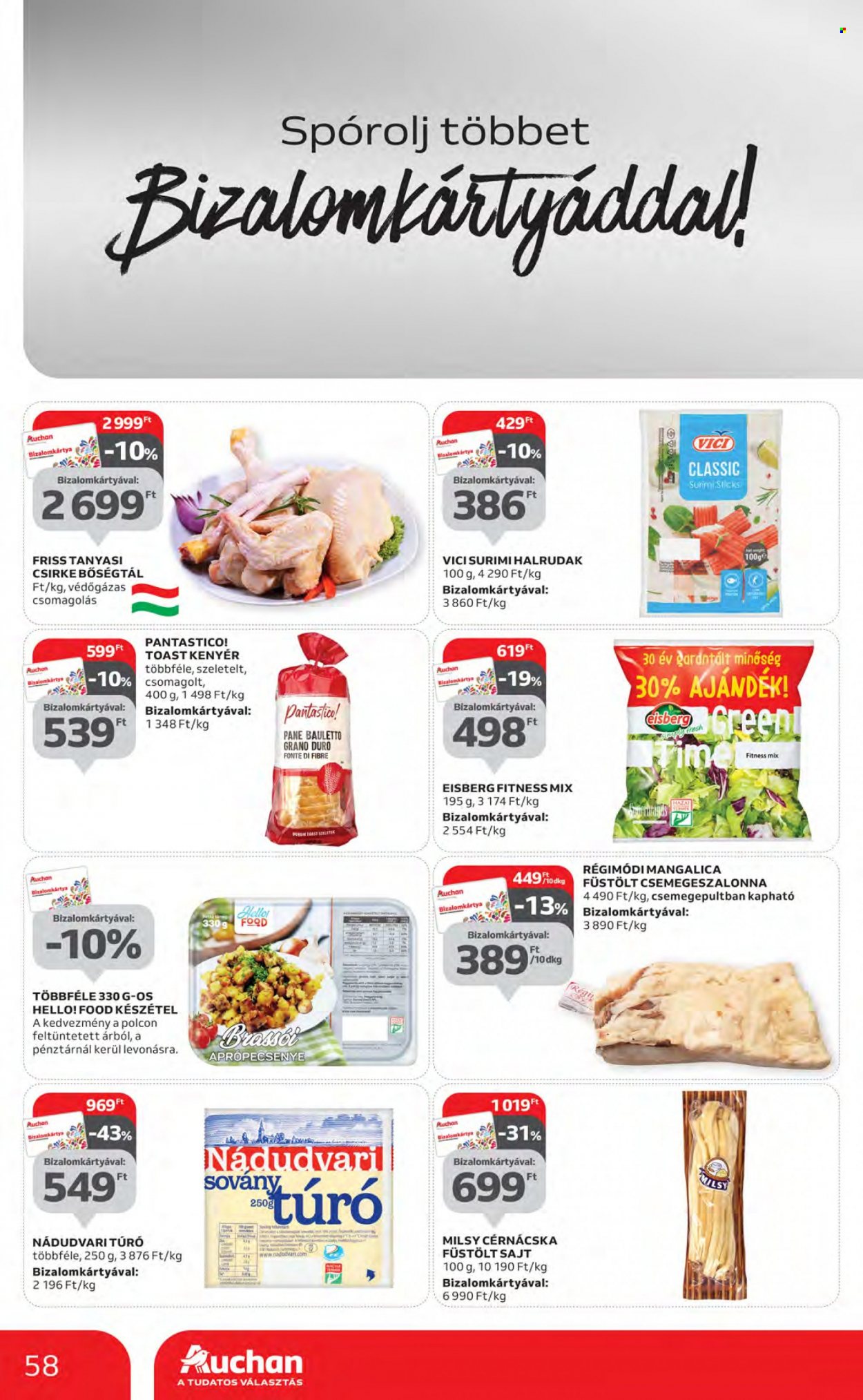 Auchan akciós újságok - 2023.04.13 - 2023.04.19. Oldal 58