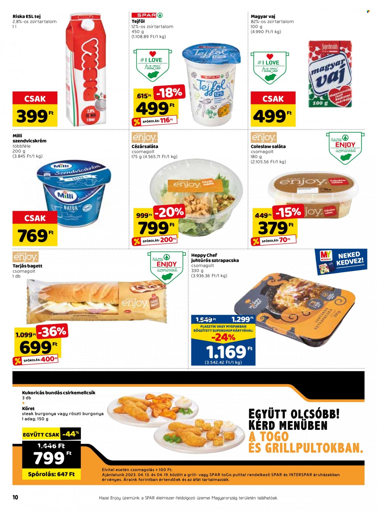 SPAR akciós újságok - 2023.04.13 - 2023.04.19. Oldal 14