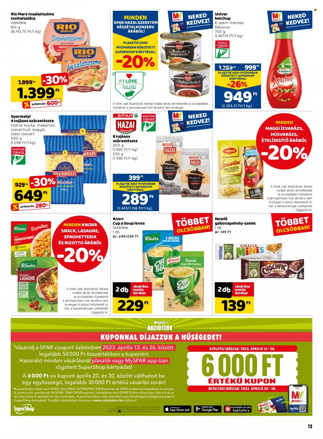 SPAR akciós újságok - 2023.04.13 - 2023.04.19. Oldal 17