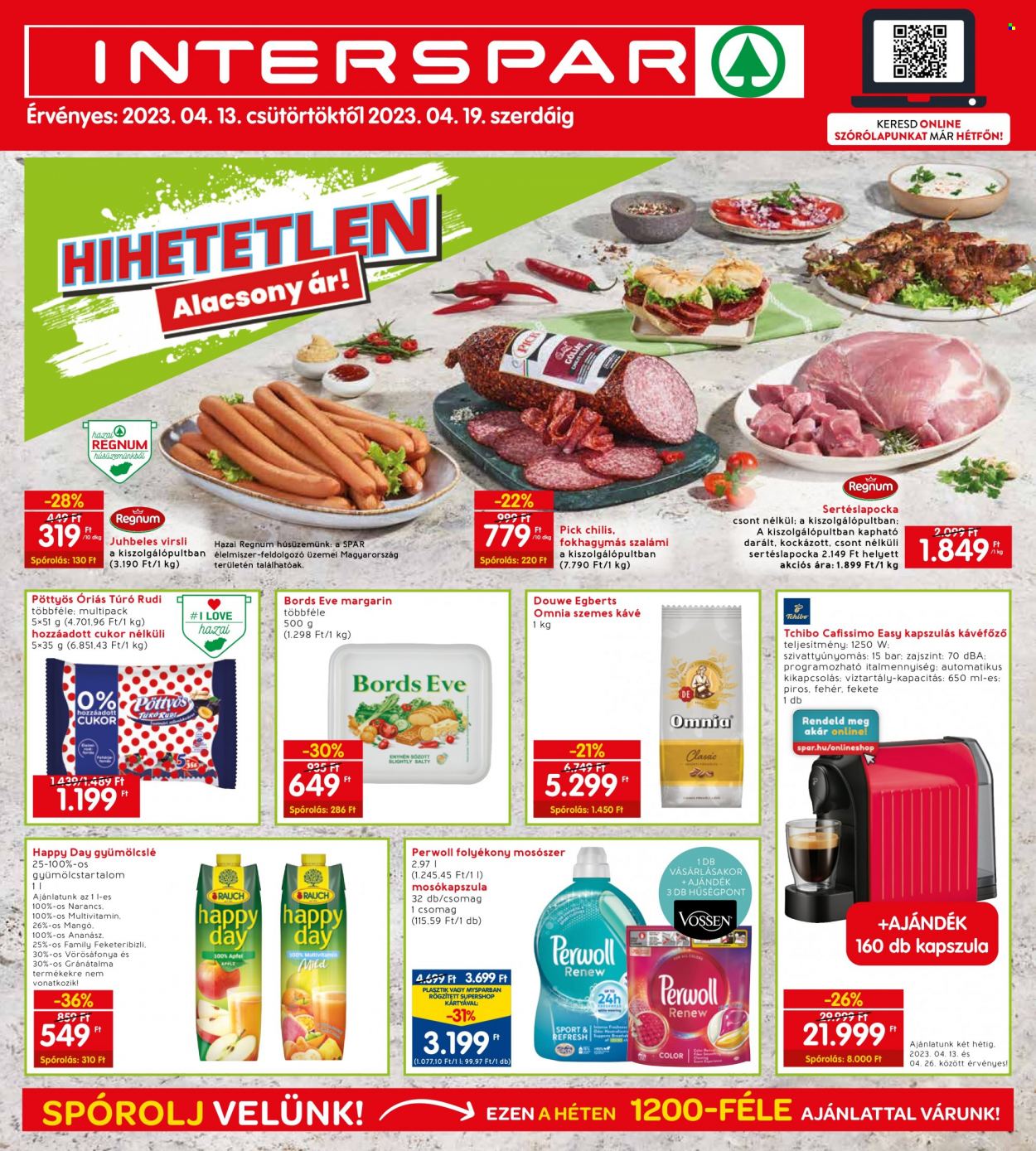 INTERSPAR akciós újságok - 2023.04.13 - 2023.04.19. Oldal 1