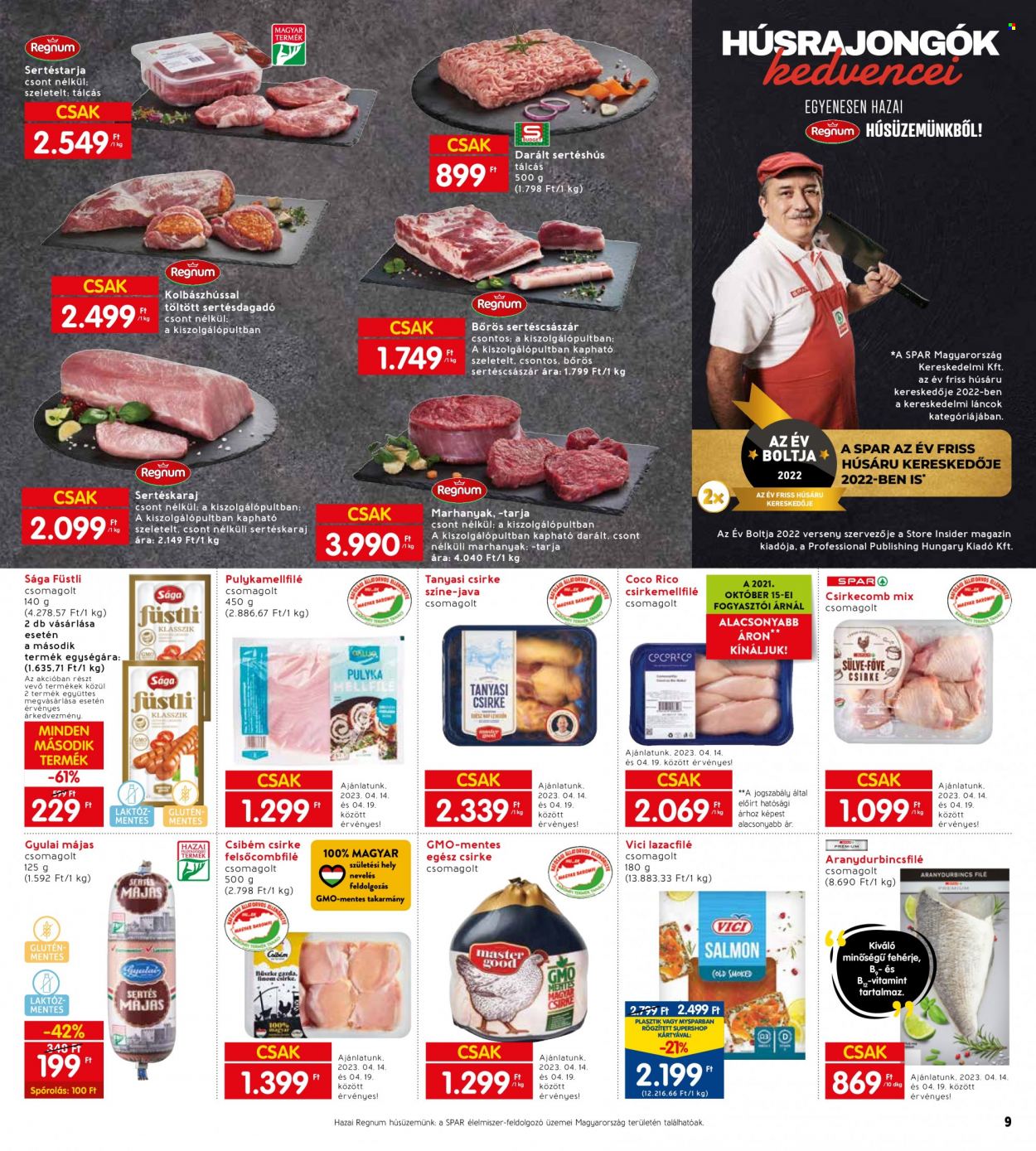 INTERSPAR akciós újságok - 2023.04.13 - 2023.04.19. Oldal 13