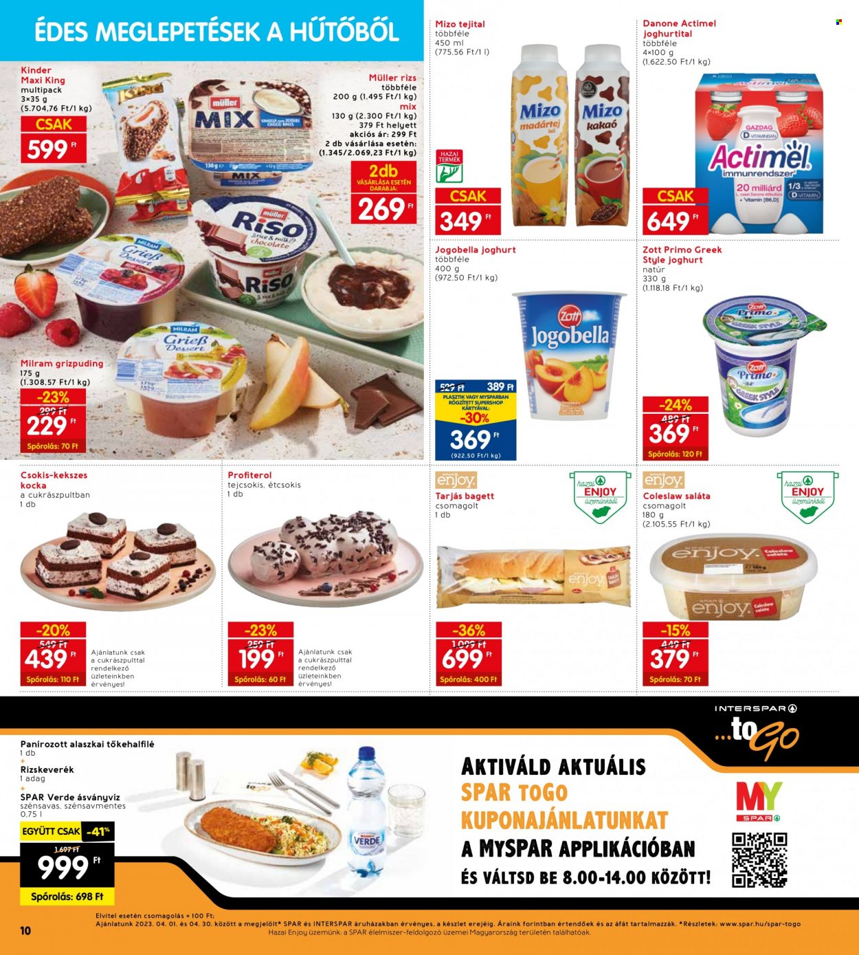 INTERSPAR akciós újságok - 2023.04.13 - 2023.04.19. Oldal 14