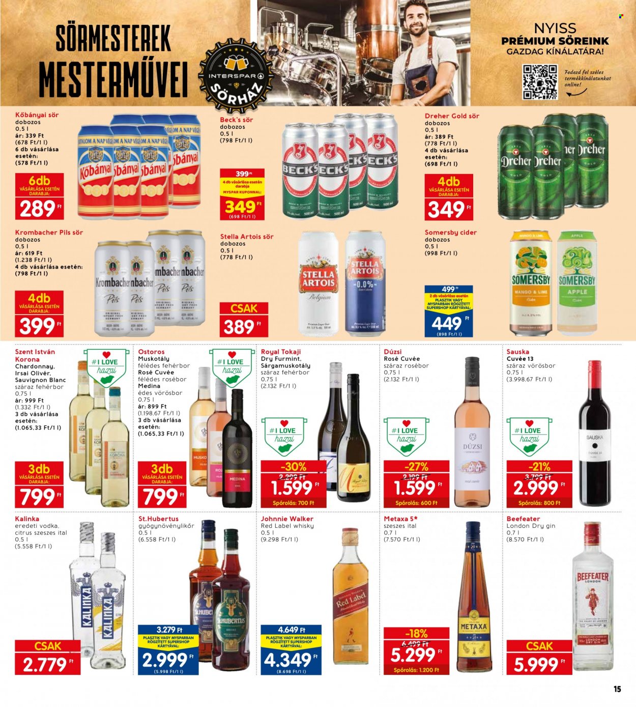 INTERSPAR akciós újságok - 2023.04.13 - 2023.04.19. Oldal 21
