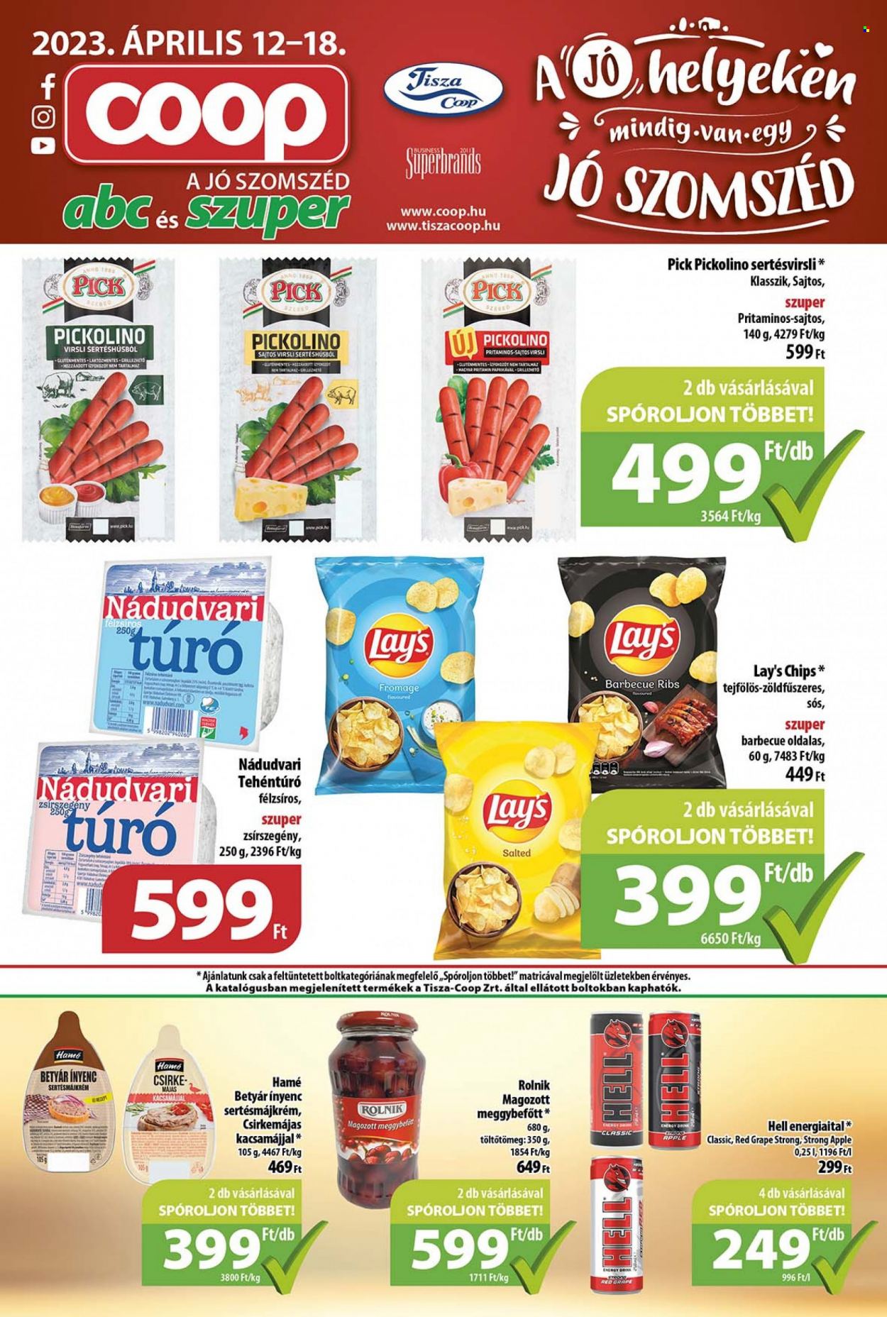 Coop akciós újságok - 2023.04.12 - 2023.04.18. Oldal 1