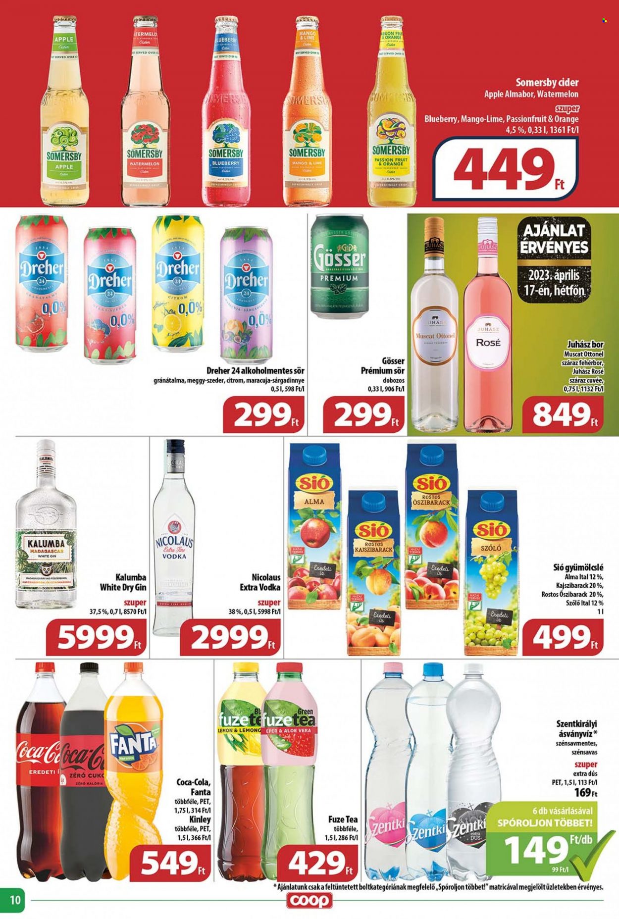 Coop akciós újságok - 2023.04.12 - 2023.04.18. Oldal 10