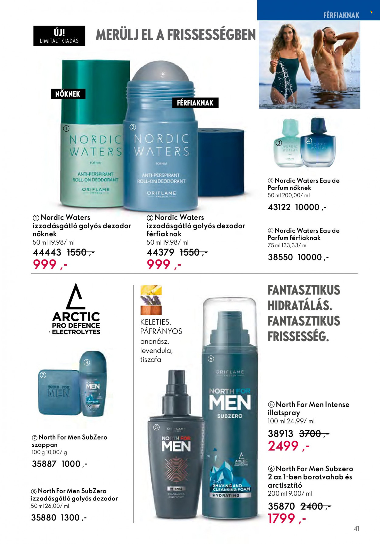 Oriflame akciós újságok - 2023.04.12 - 2023.05.02. Oldal 43