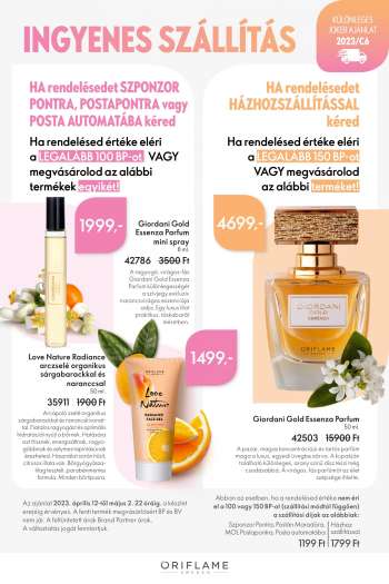 Újság Oriflame - 2023.04.12 - 2023.05.02.