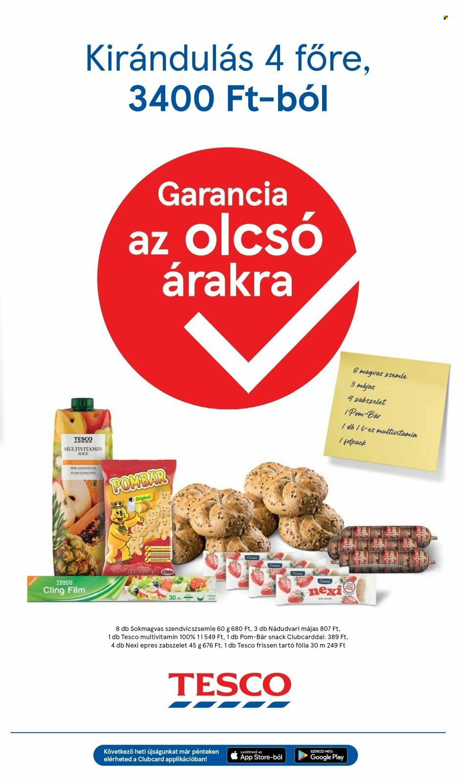 TESCO akciós újságok - 2023.04.20 - 2023.04.26. Oldal 3
