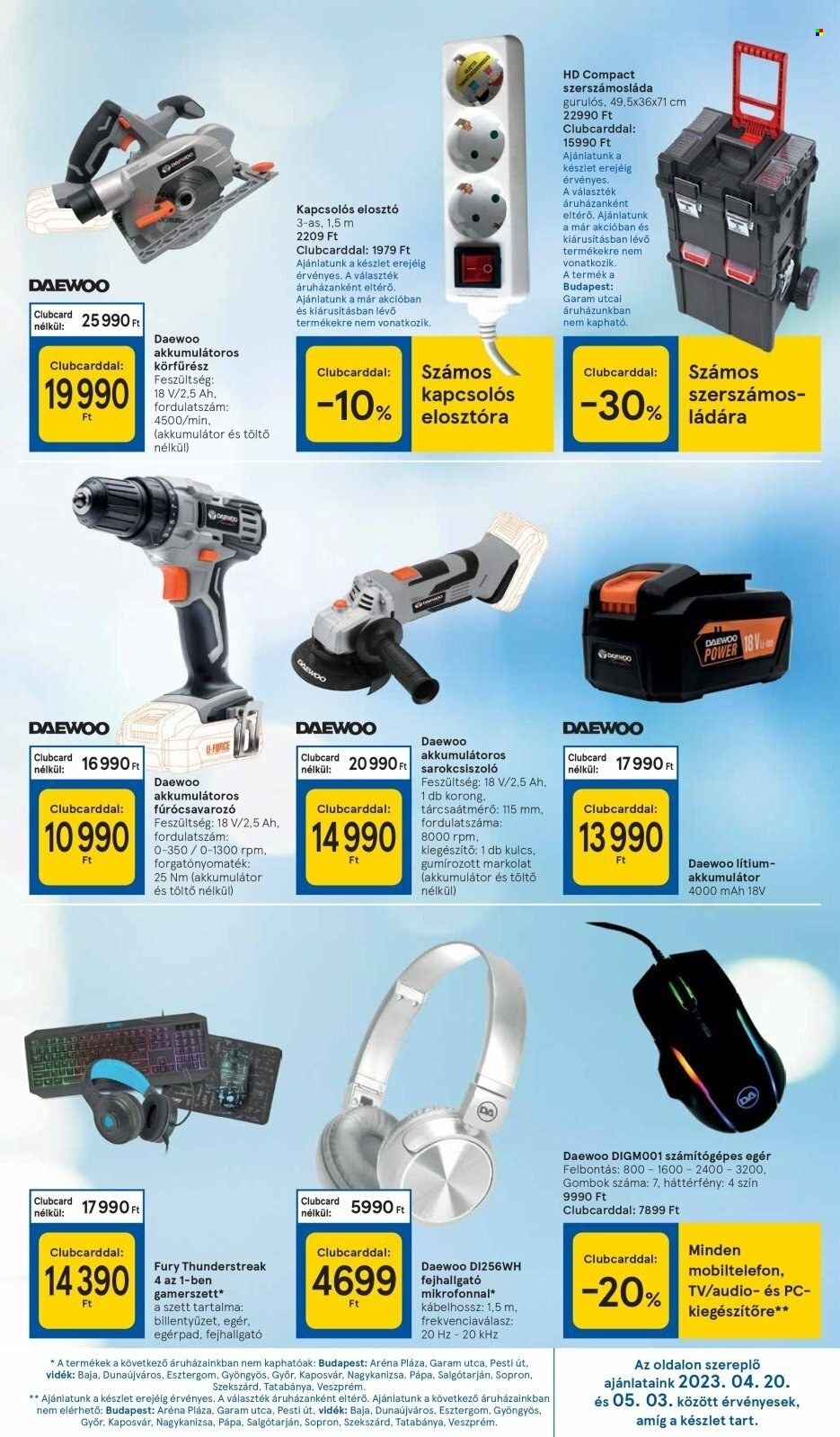 TESCO akciós újságok - 2023.04.20 - 2023.04.26. Oldal 33
