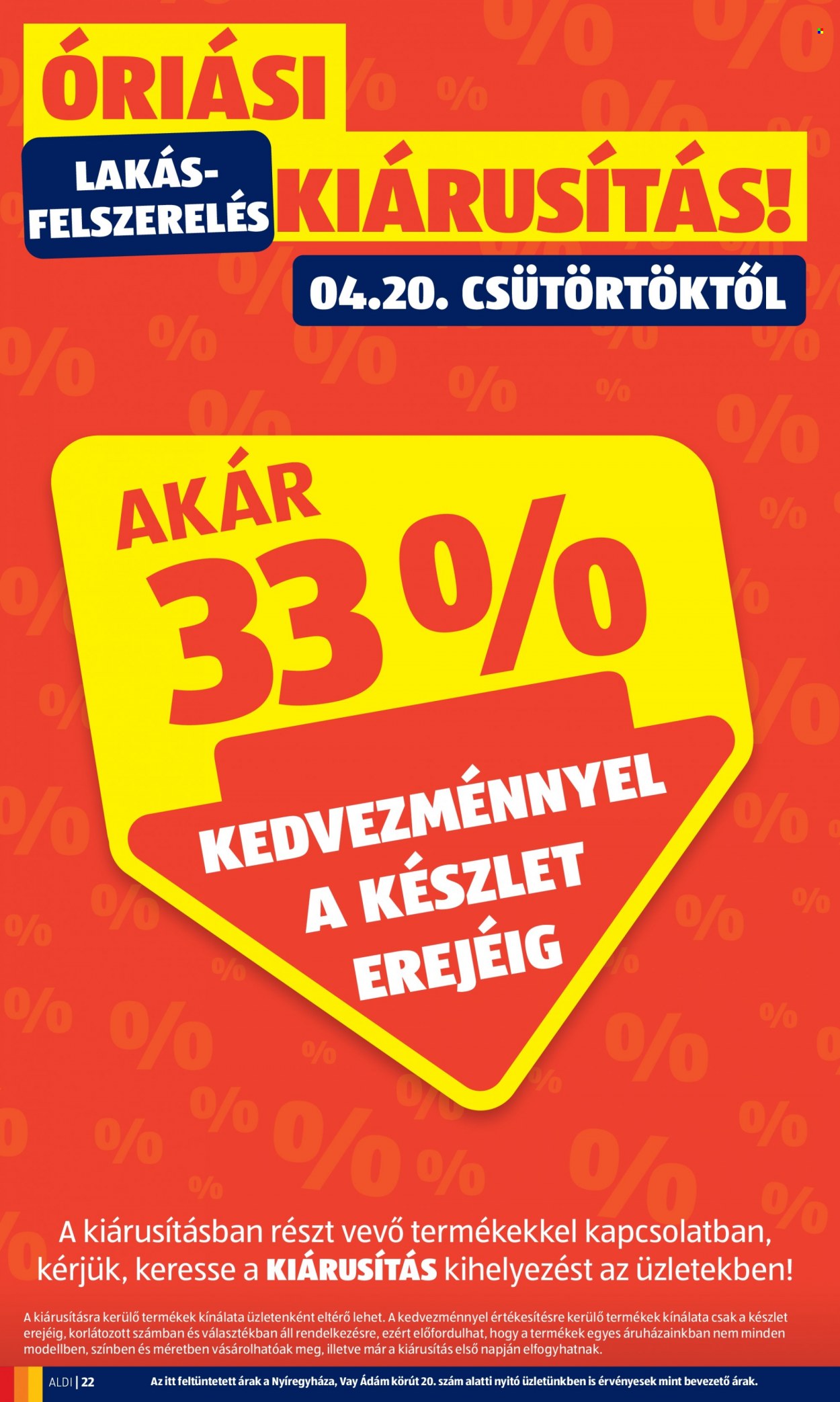 Aldi akciós újságok - 2023.04.20 - 2023.04.26. Oldal 24