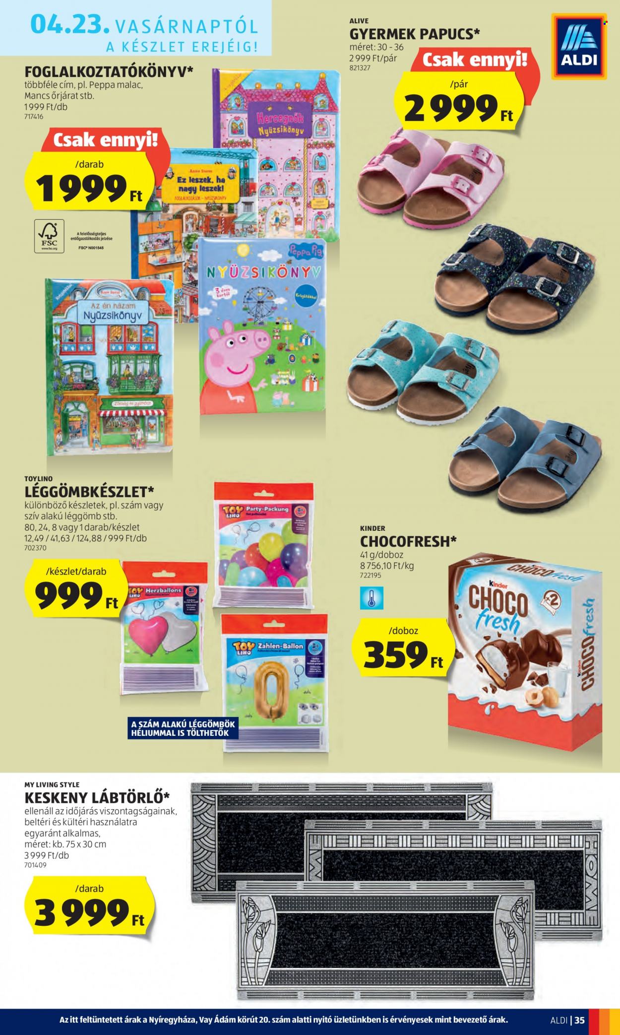 Aldi akciós újságok - 2023.04.20 - 2023.04.26. Oldal 37