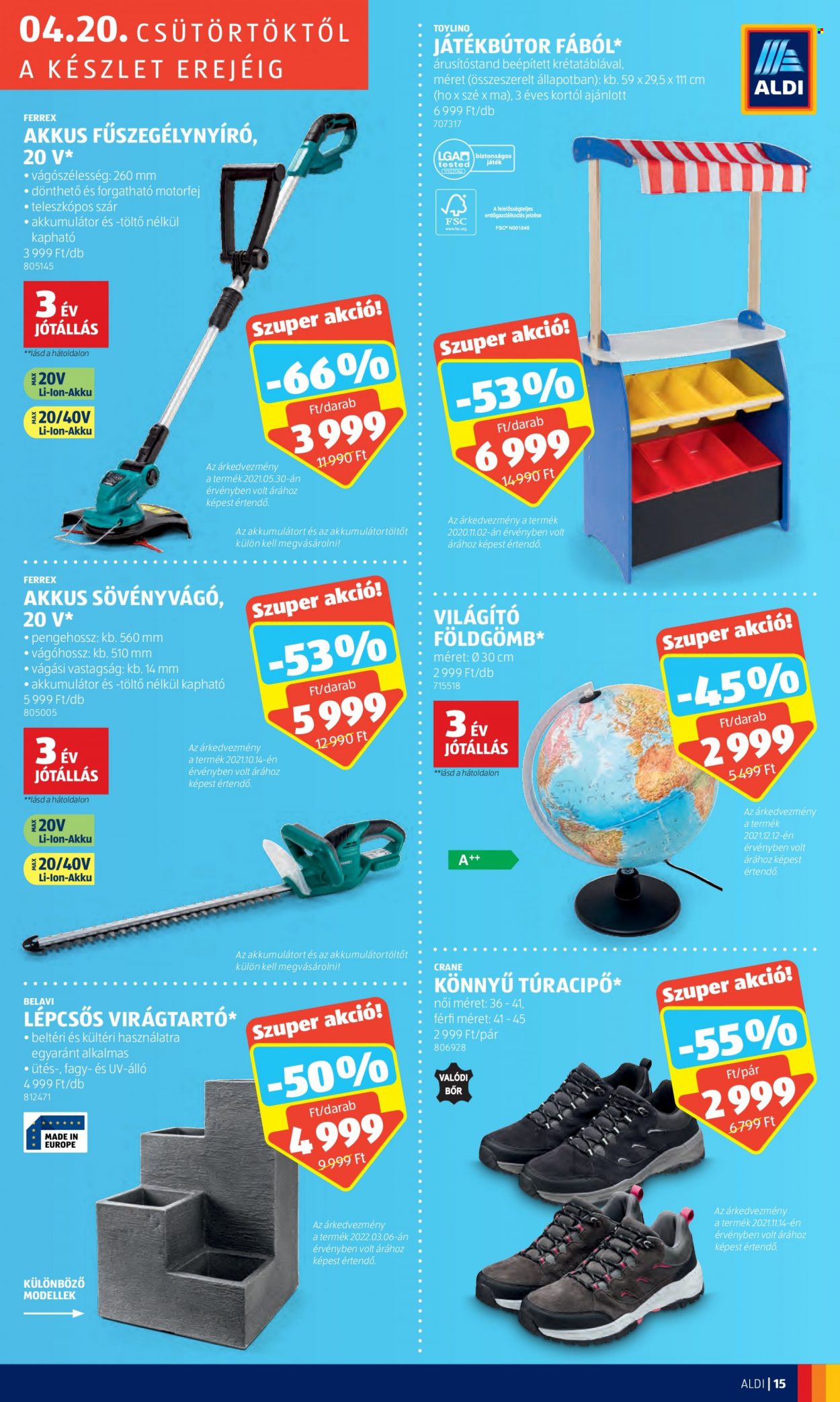 Aldi akciós újságok. Oldal 15