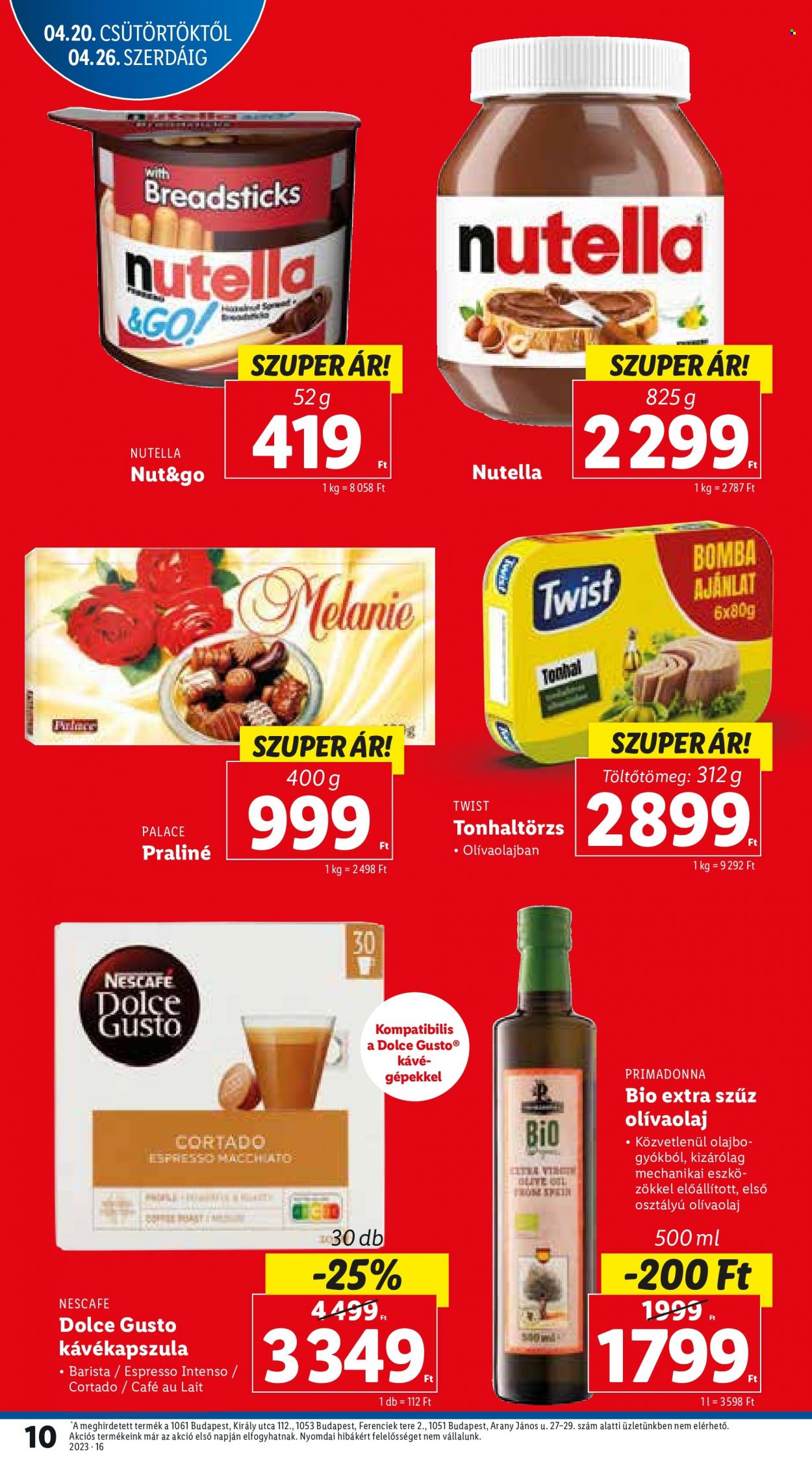 Lidl akciós újságok - 2023.04.20 - 2023.04.26. Oldal 10
