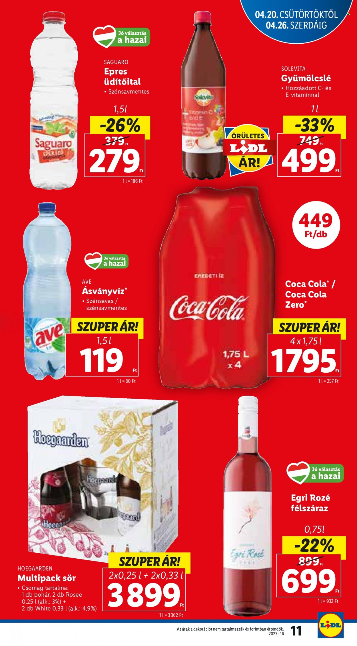 Lidl akciós újságok - 2023.04.20 - 2023.04.26. Oldal 11