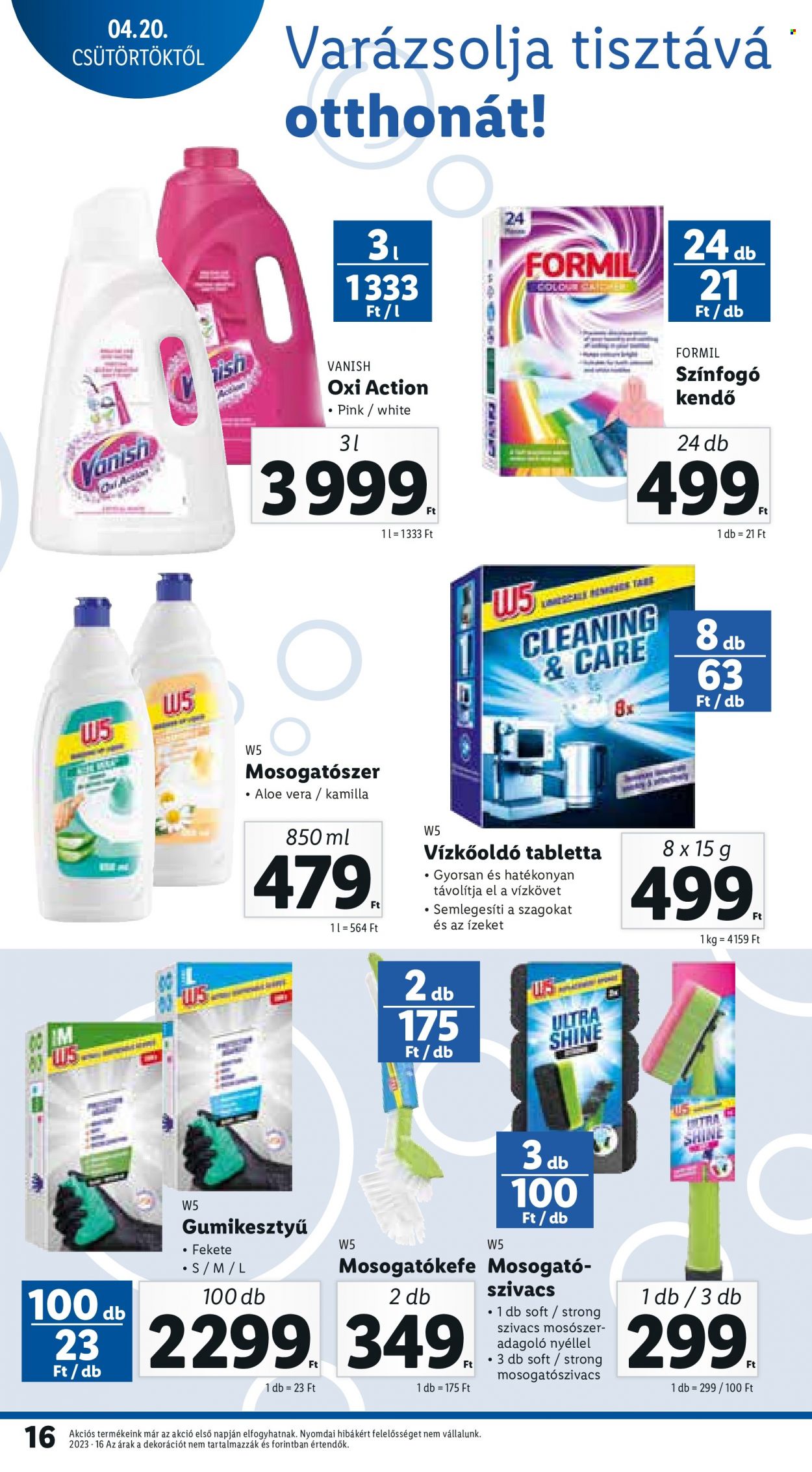 Lidl akciós újságok - 2023.04.20 - 2023.04.26. Oldal 16