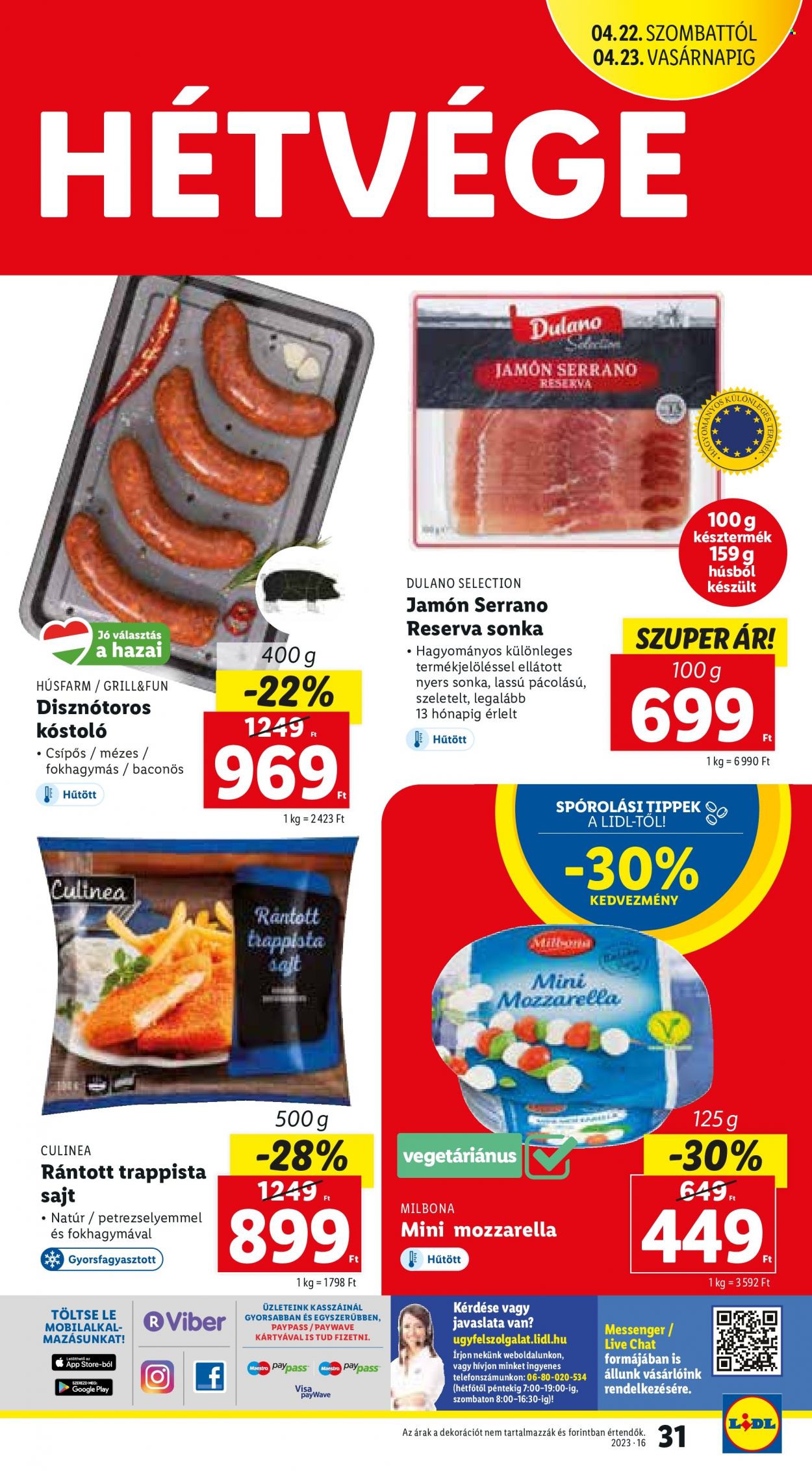 Lidl akciós újságok - 2023.04.20 - 2023.04.26. Oldal 31