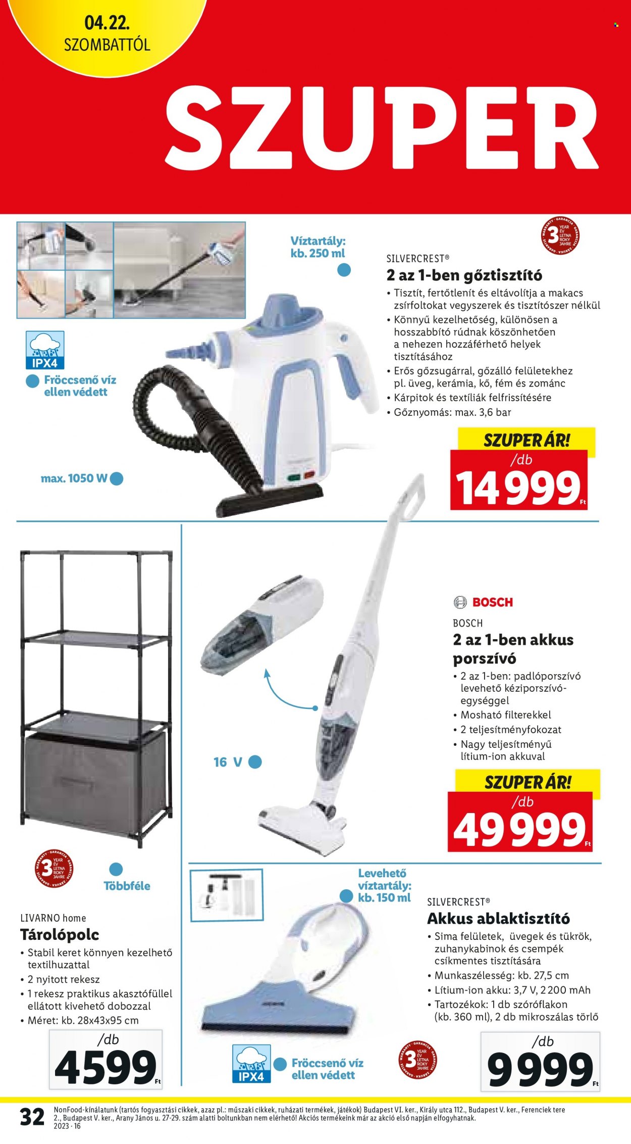 Lidl akciós újságok - 2023.04.20 - 2023.04.26. Oldal 32