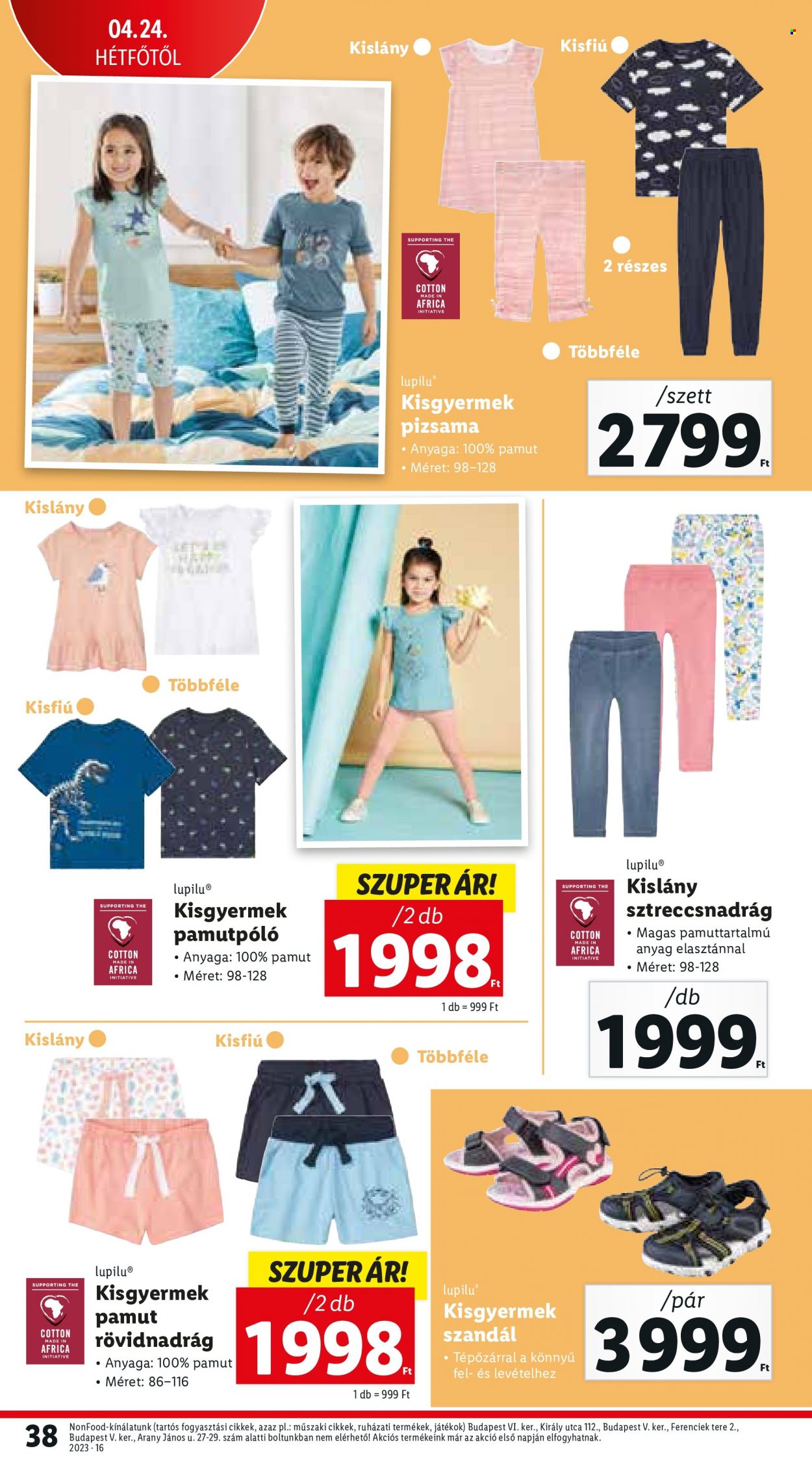Lidl akciós újságok - 2023.04.20 - 2023.04.26. Oldal 38