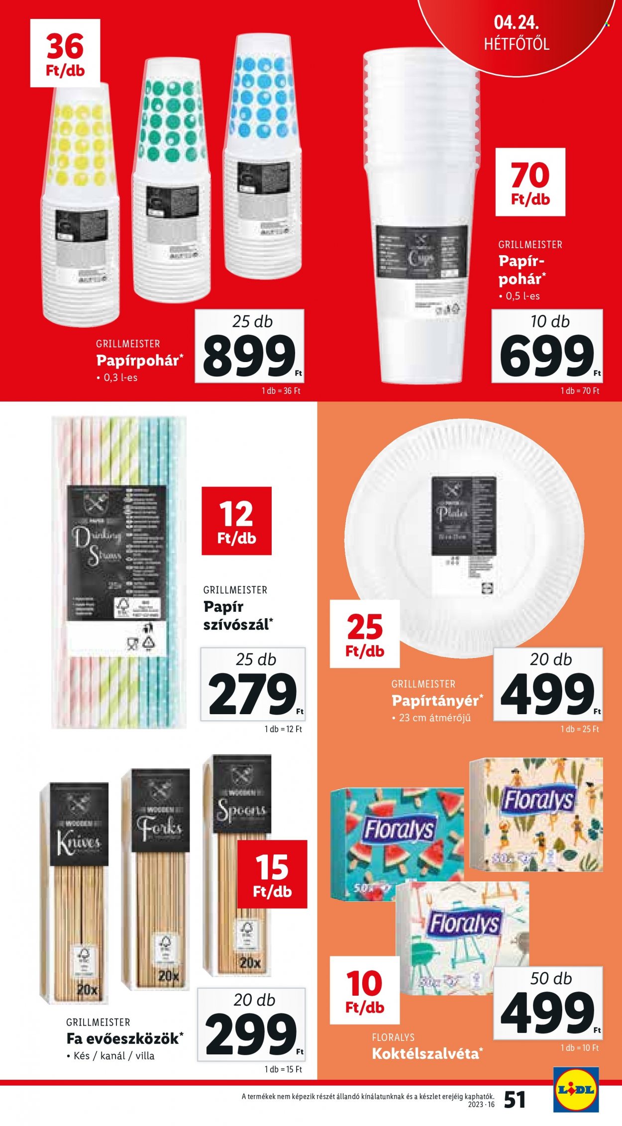 Lidl akciós újságok - 2023.04.20 - 2023.04.26. Oldal 51