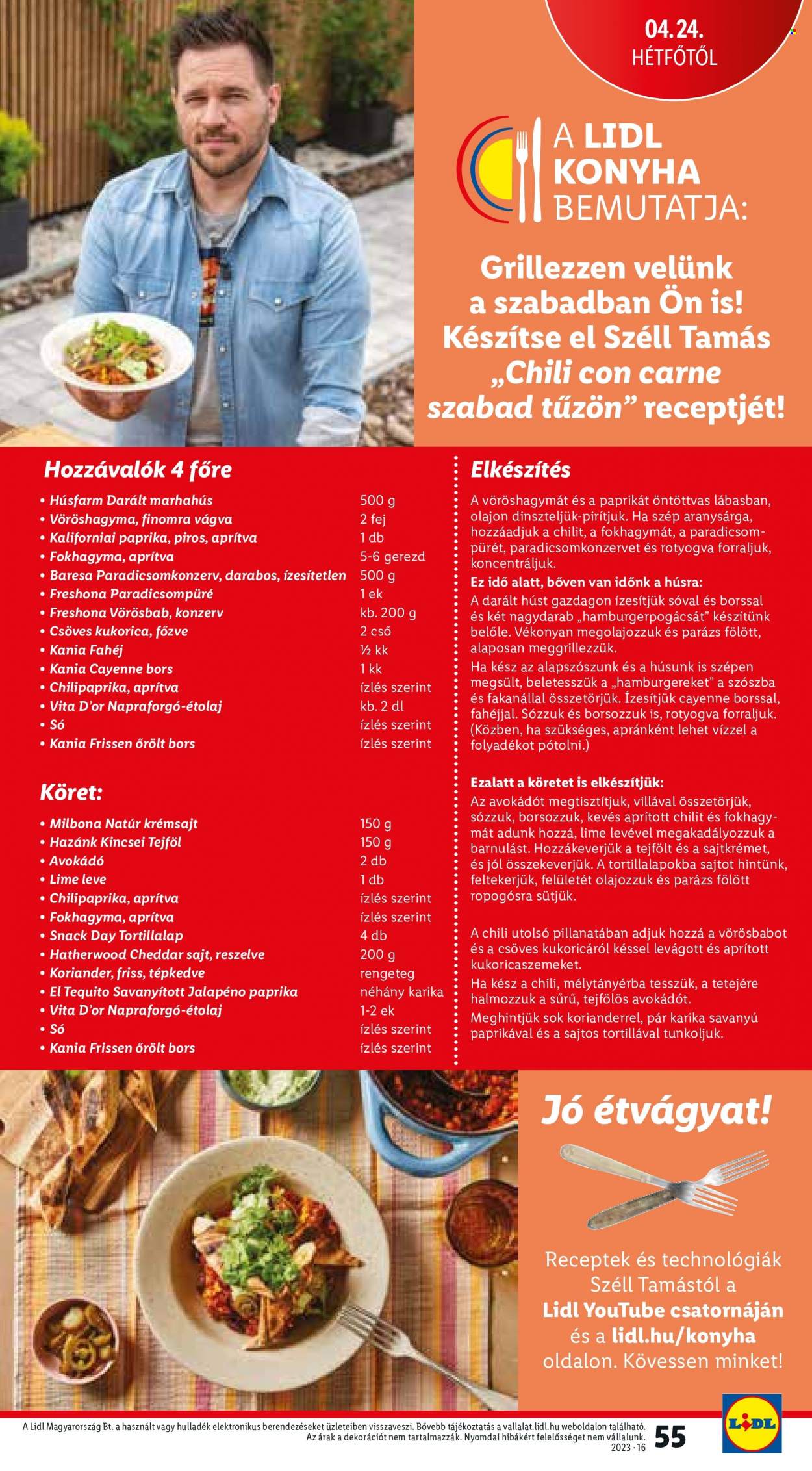 Lidl akciós újságok - 2023.04.20 - 2023.04.26. Oldal 55