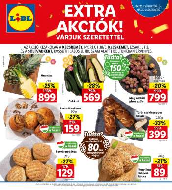 Újság Lidl - 2023.04.20 - 2023.04.23.