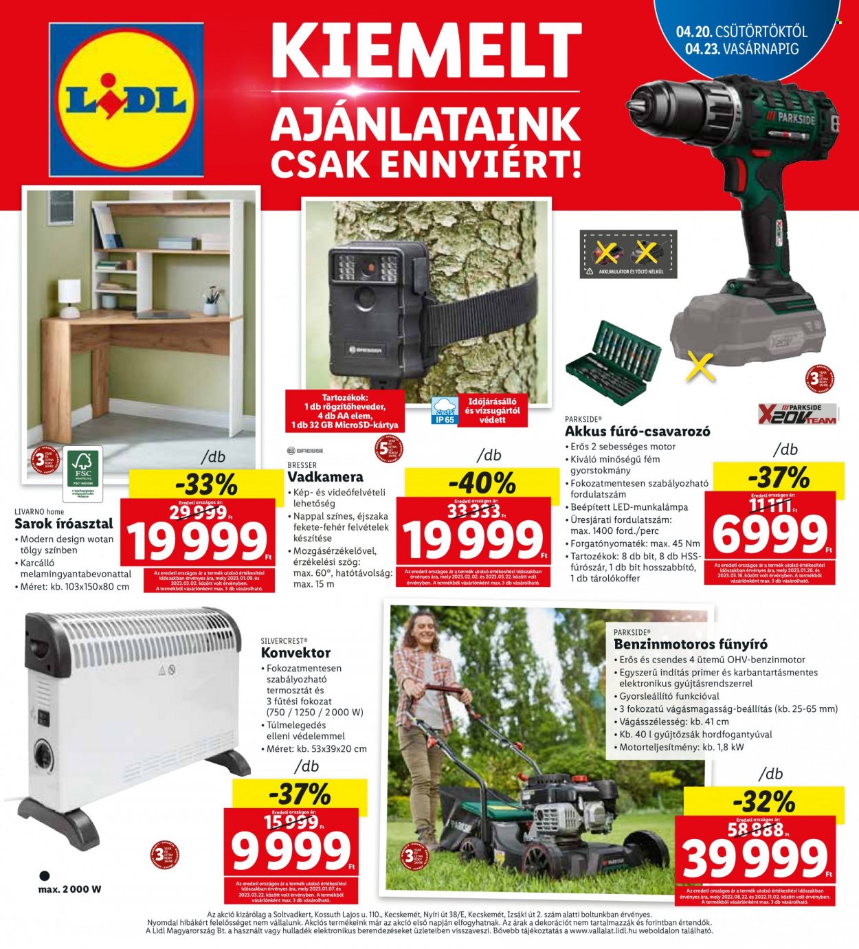 Lidl akciós újságok - 2023.04.20 - 2023.04.23. Oldal 4