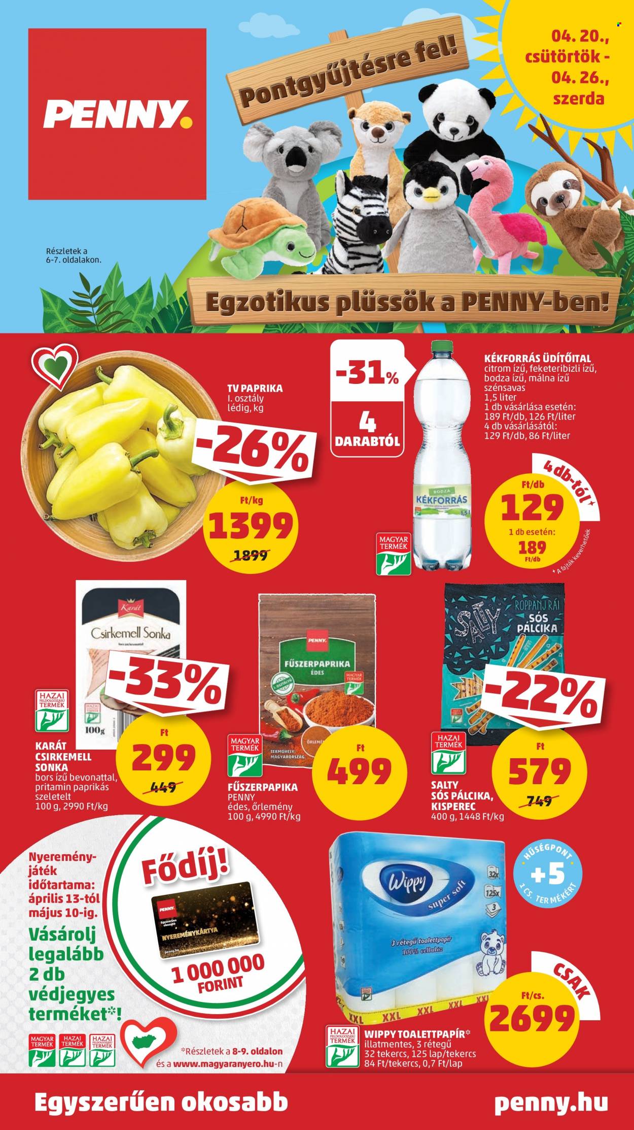 Penny Market akciós újságok - 2023.04.20 - 2023.04.26. Oldal 1