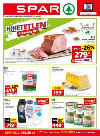 Újság SPAR - 2023.04.20 - 2023.04.26.