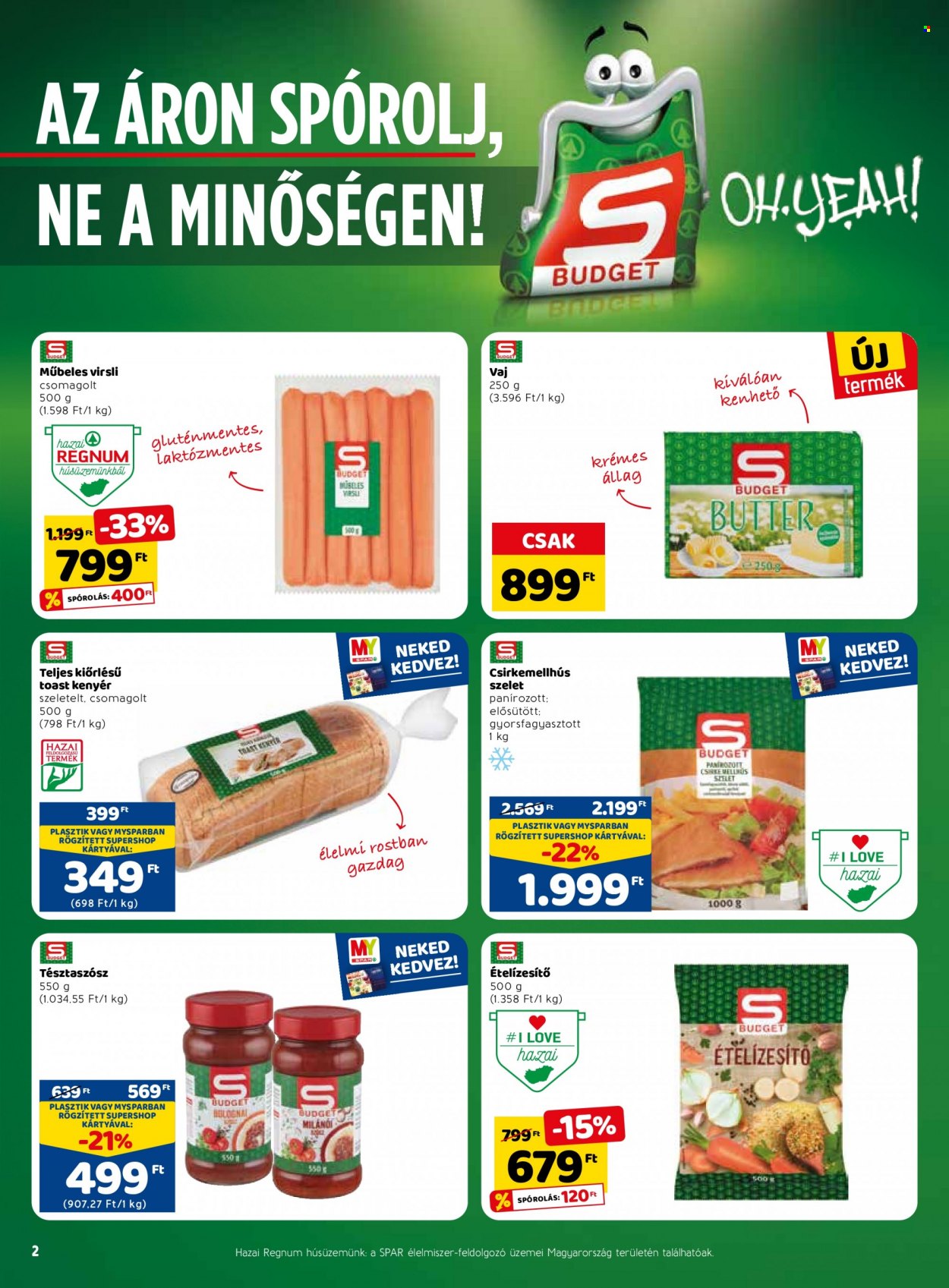 SPAR akciós újságok - 2023.04.20 - 2023.04.26. Oldal 2
