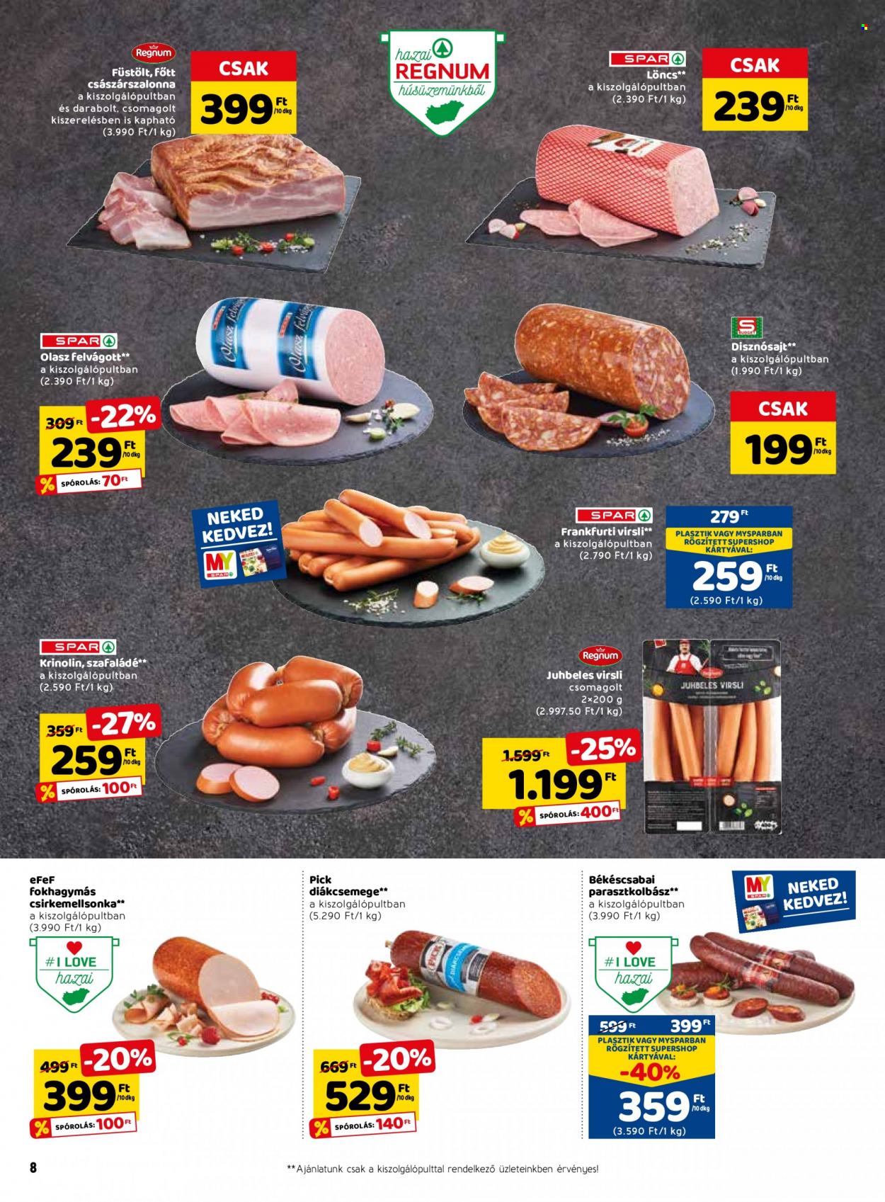 SPAR akciós újságok - 2023.04.20 - 2023.04.26. Oldal 10