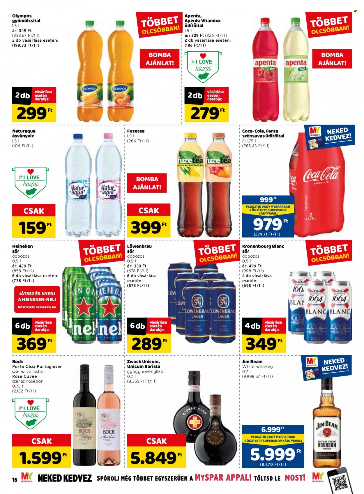 SPAR akciós újságok - 2023.04.20 - 2023.04.26. Oldal 22