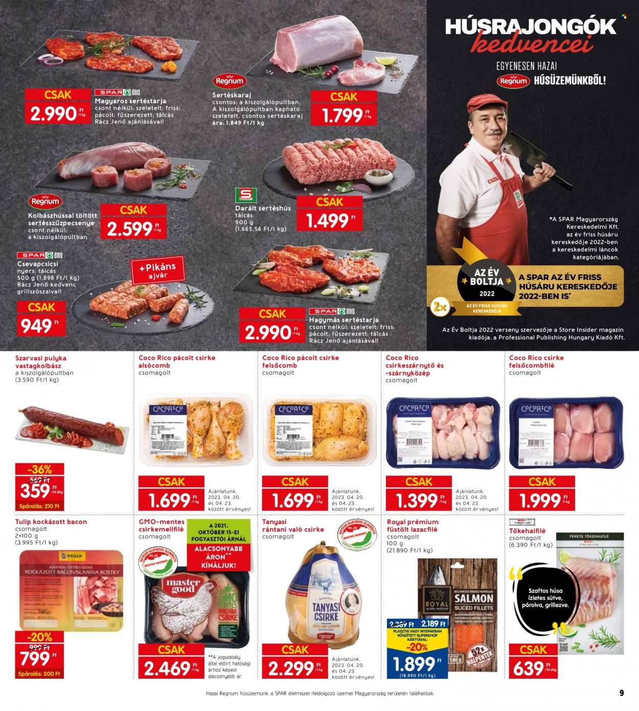 INTERSPAR akciós újságok - 2023.04.20 - 2023.04.26. Oldal 13