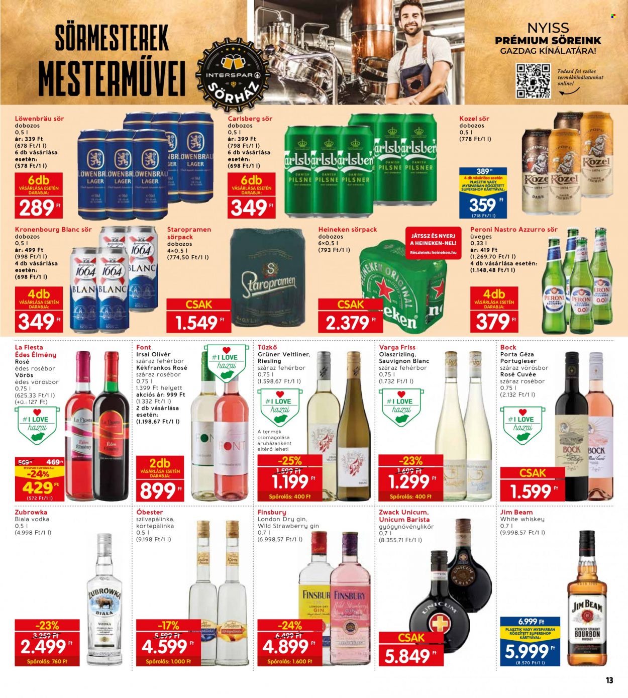 INTERSPAR akciós újságok - 2023.04.20 - 2023.04.26. Oldal 17