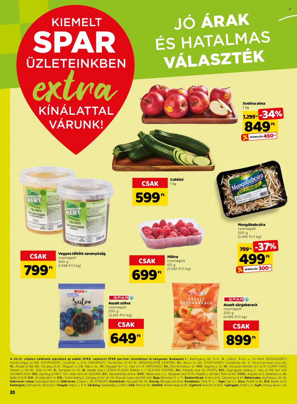 SPAR akciós újságok - 2023.04.20 - 2023.04.26. Oldal 1